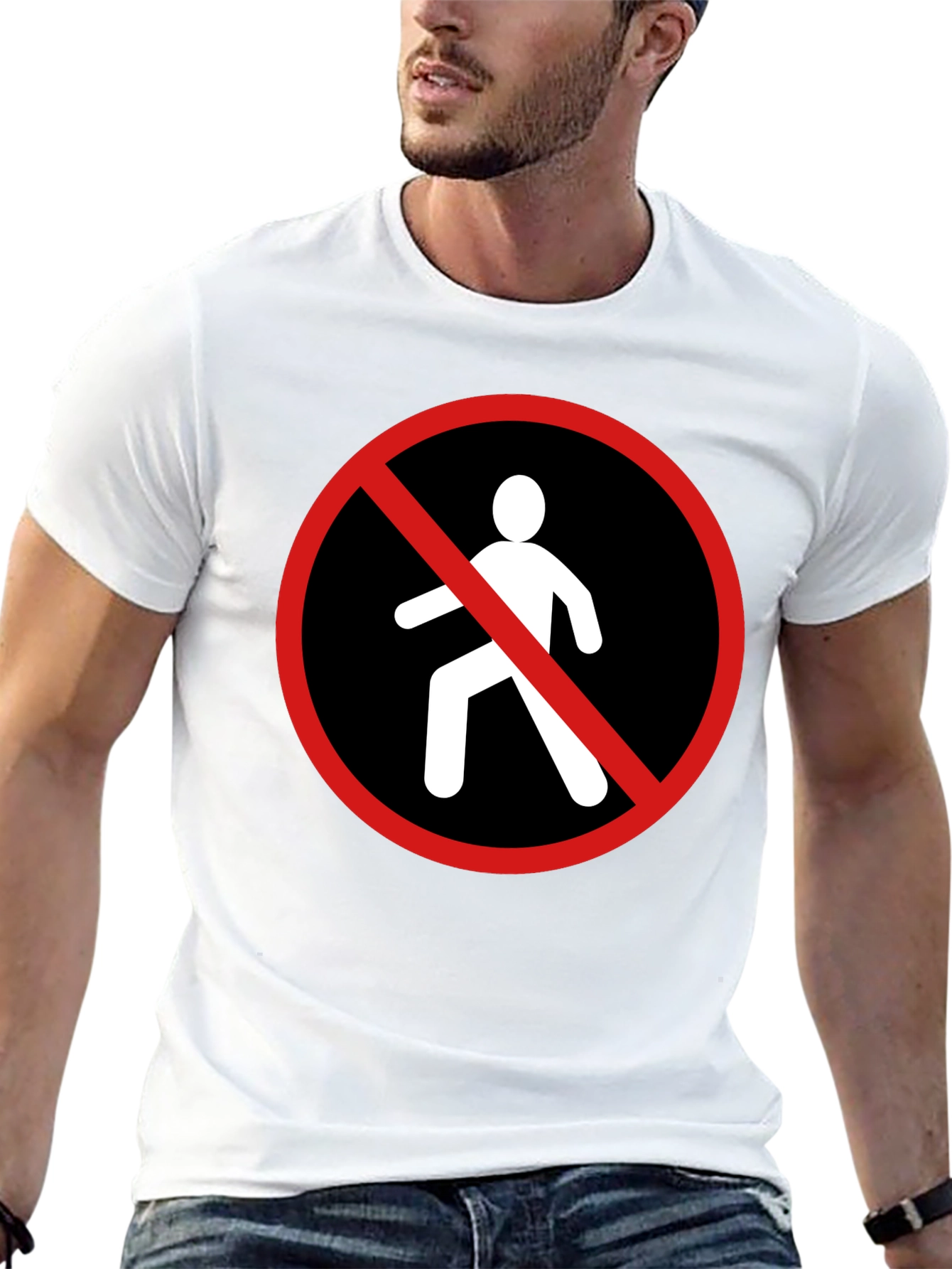 No Walking T-Shirt - Graphic Tee