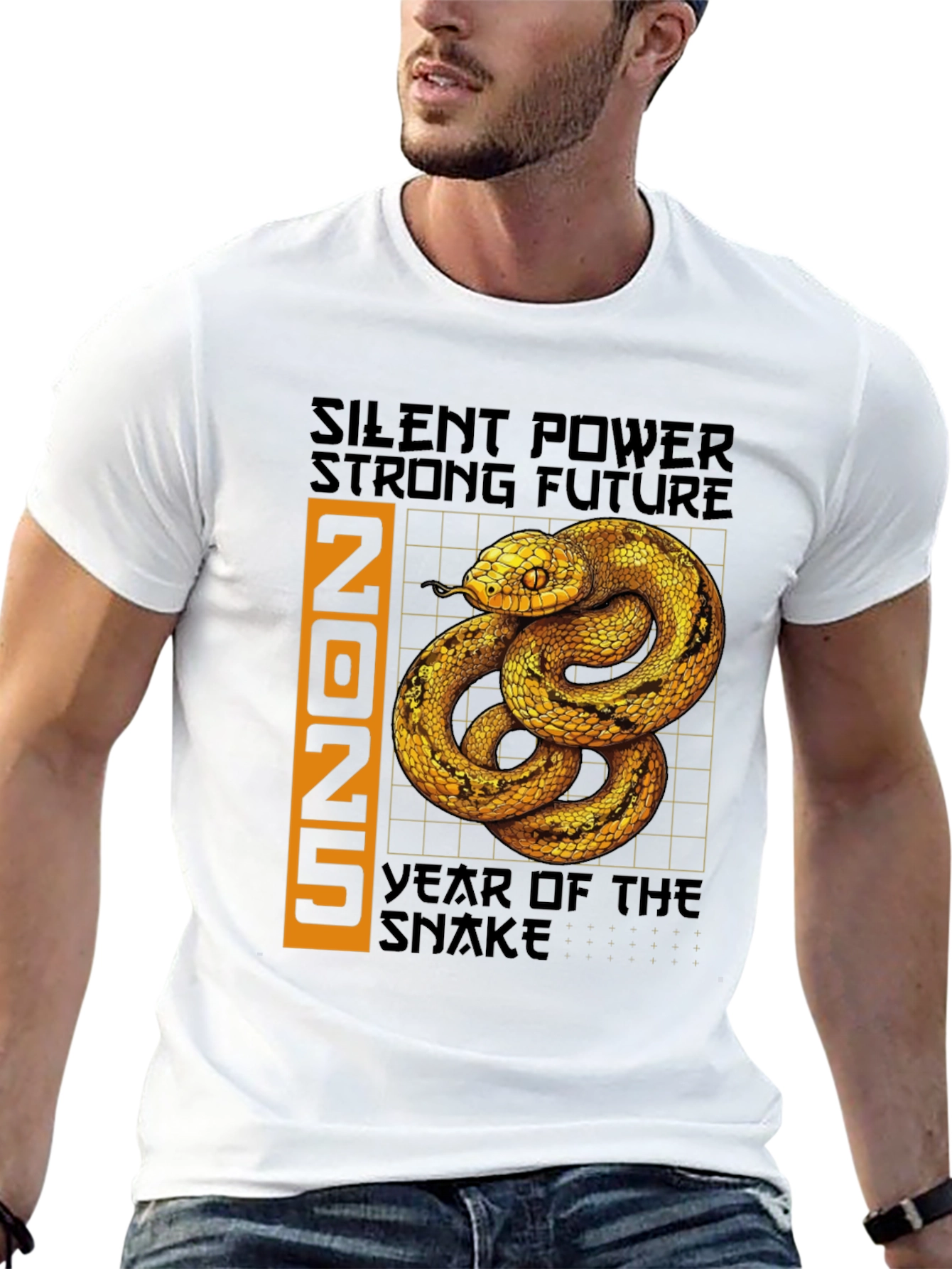 2025 Year of the Snake Graphic T-Shirt