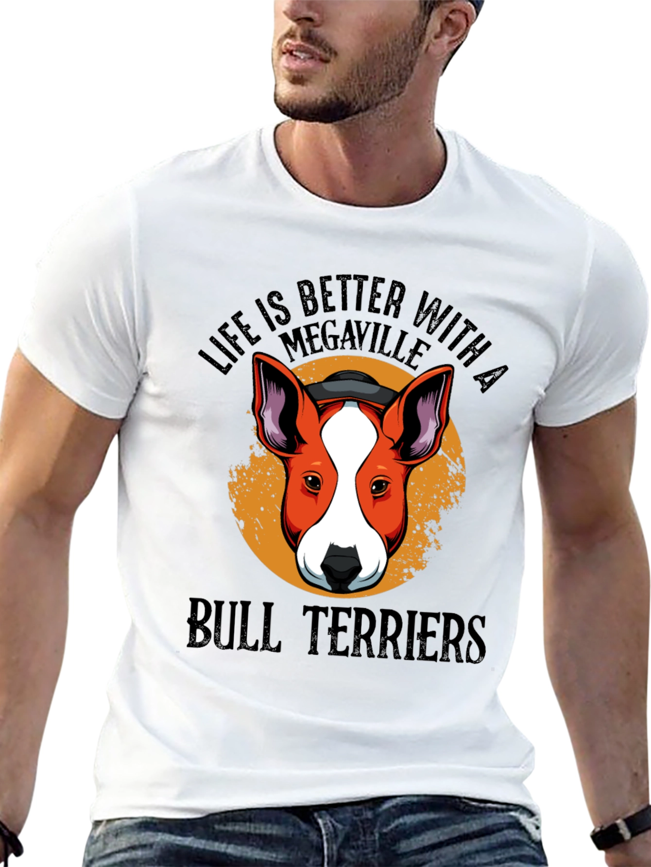 Megaville Bull Terriers Graphic Tee