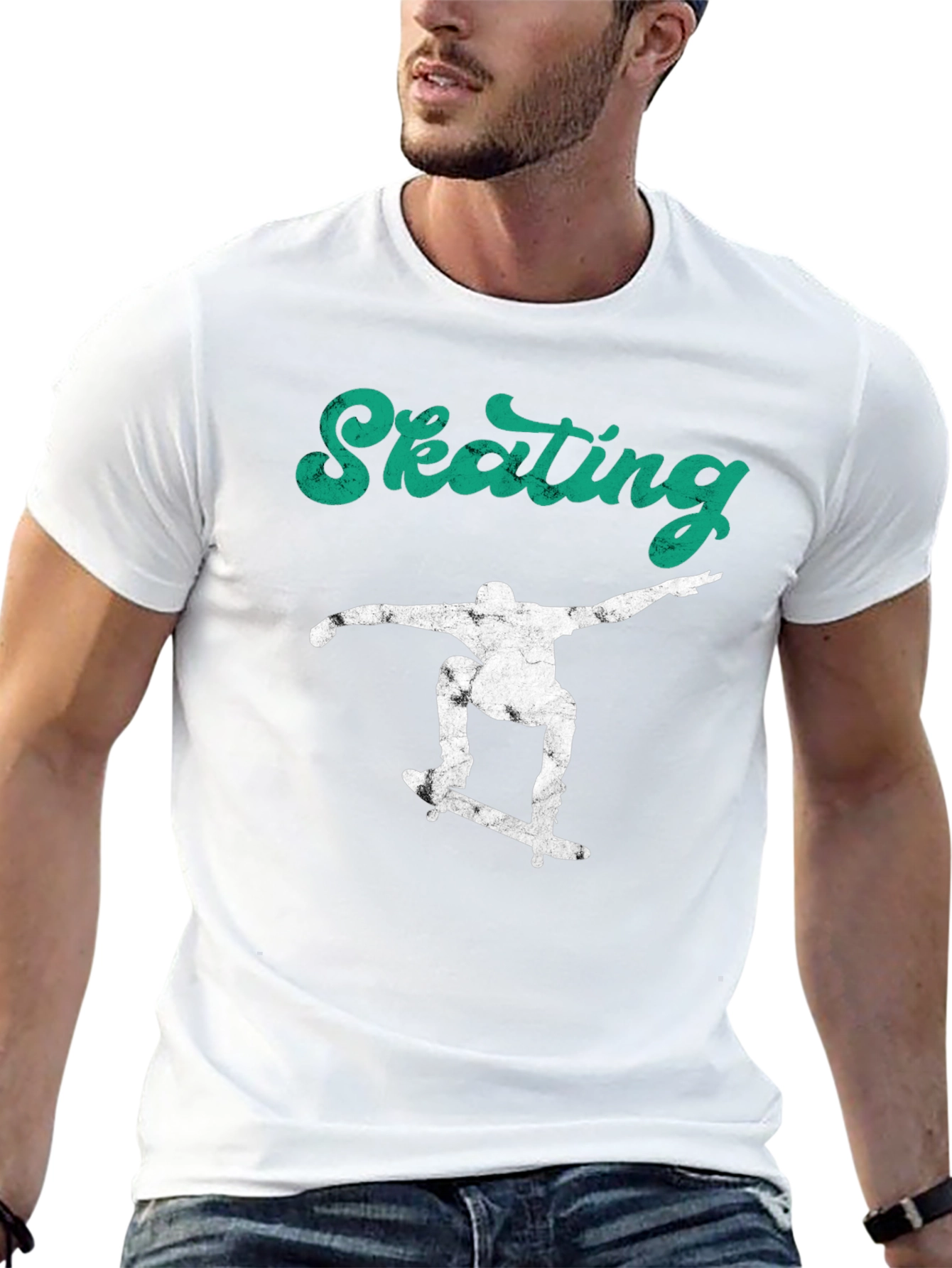 Skating T-Shirt - Black