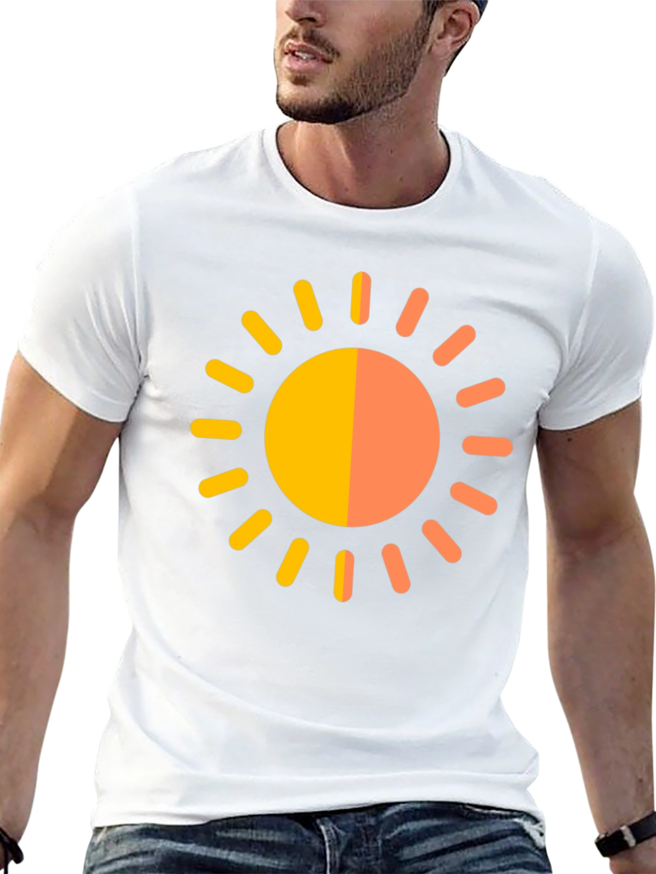 Sunshine Graphic Black T-Shirt