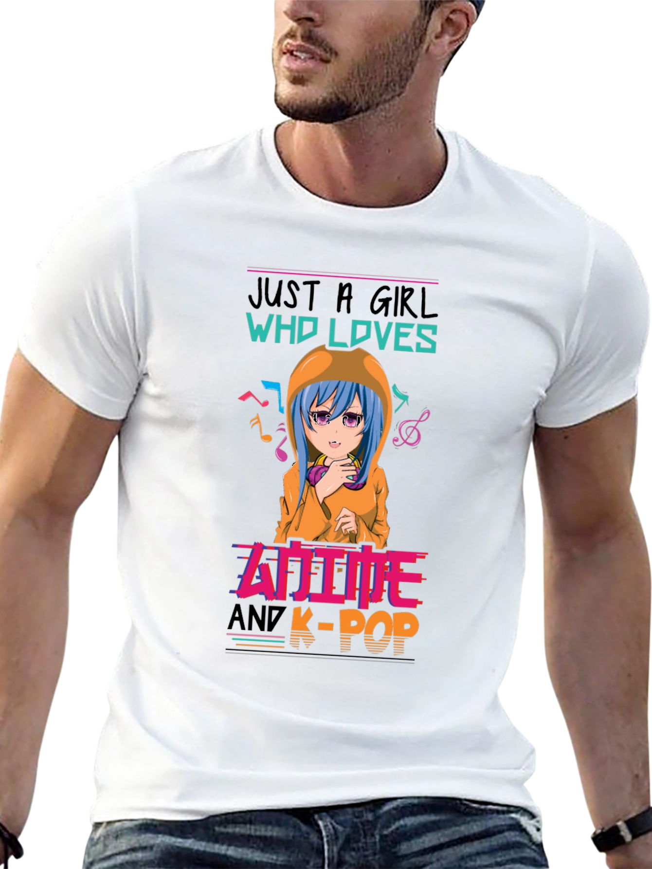 Anime & K-Pop Girls T-Shirt