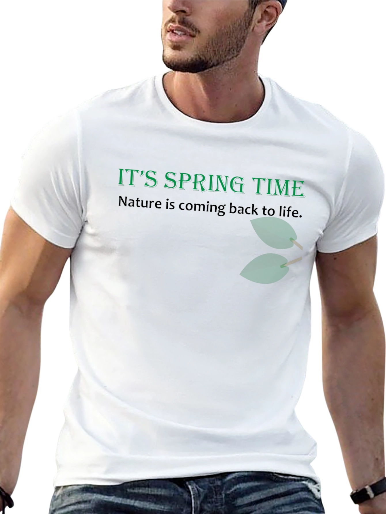 Spring Time Nature T-Shirt - Stylish Casual Tee
