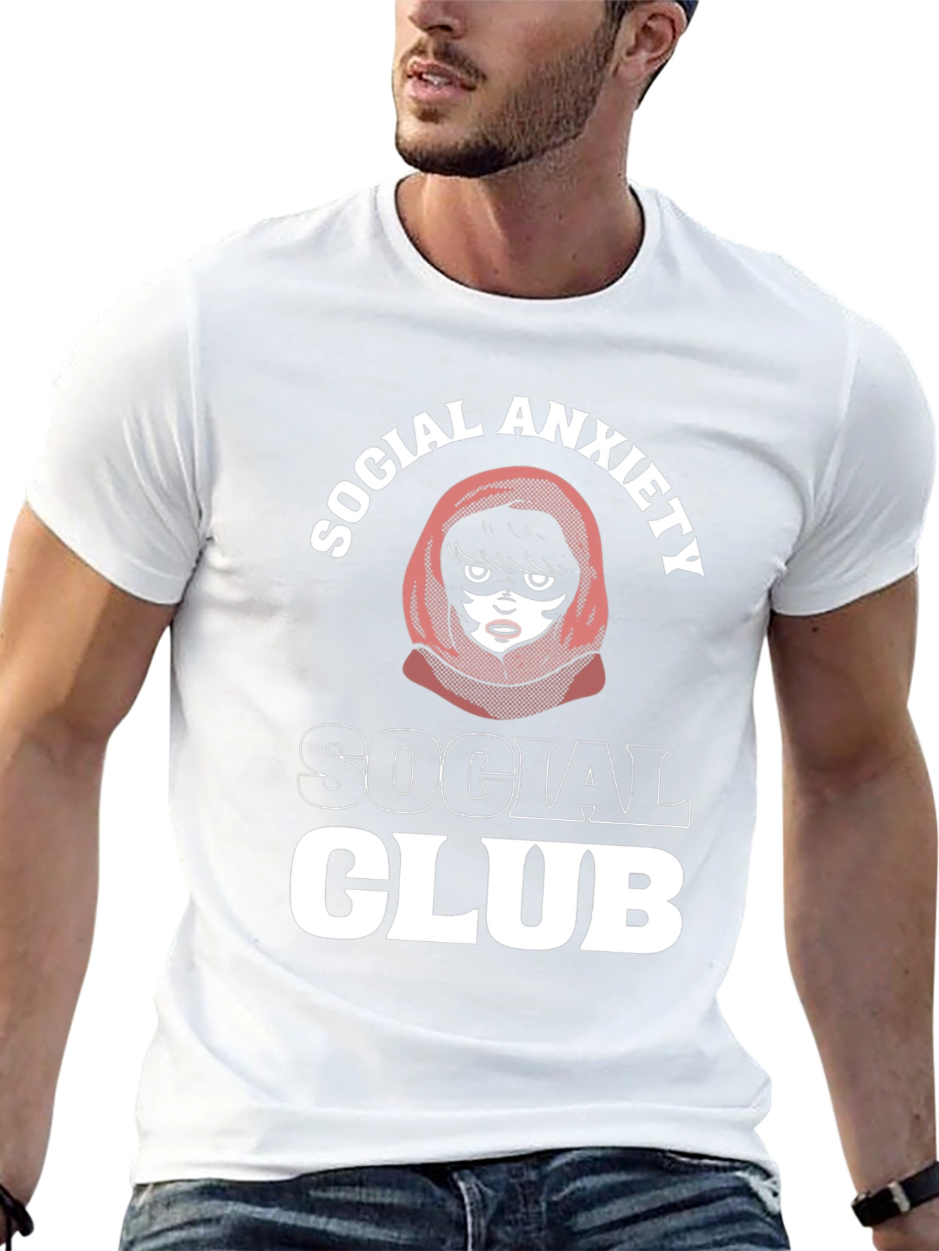 Social Anxiety Club Graphic Tee