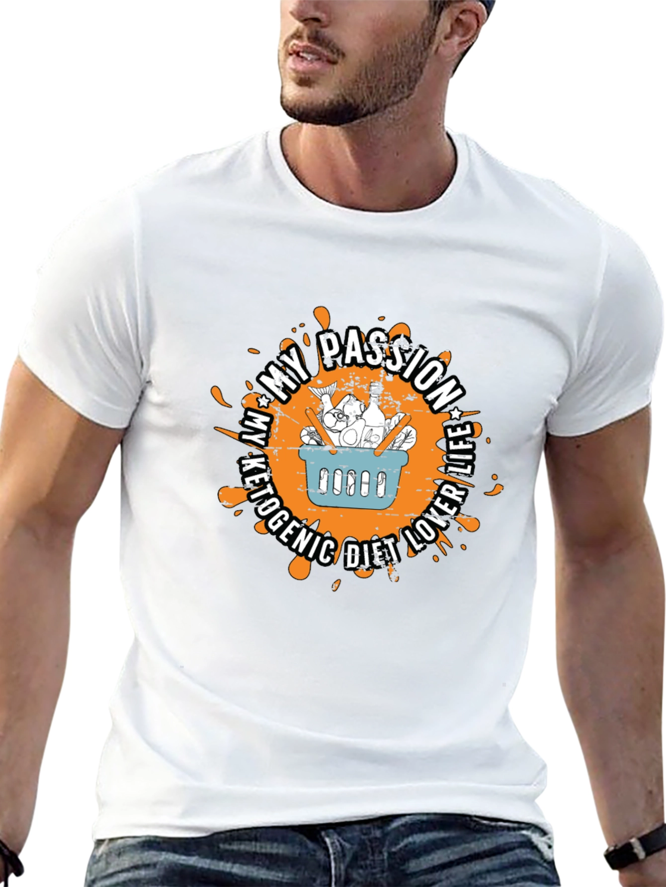 Keto Diet Lover Graphic T-Shirt