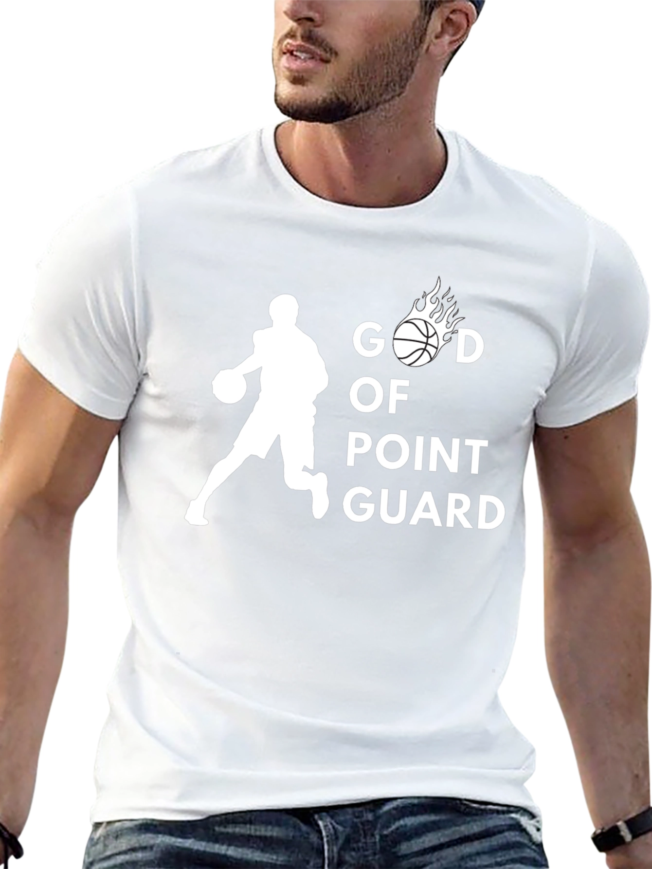 God of Point Guard Graphic Tee - Basketball T-Shirt