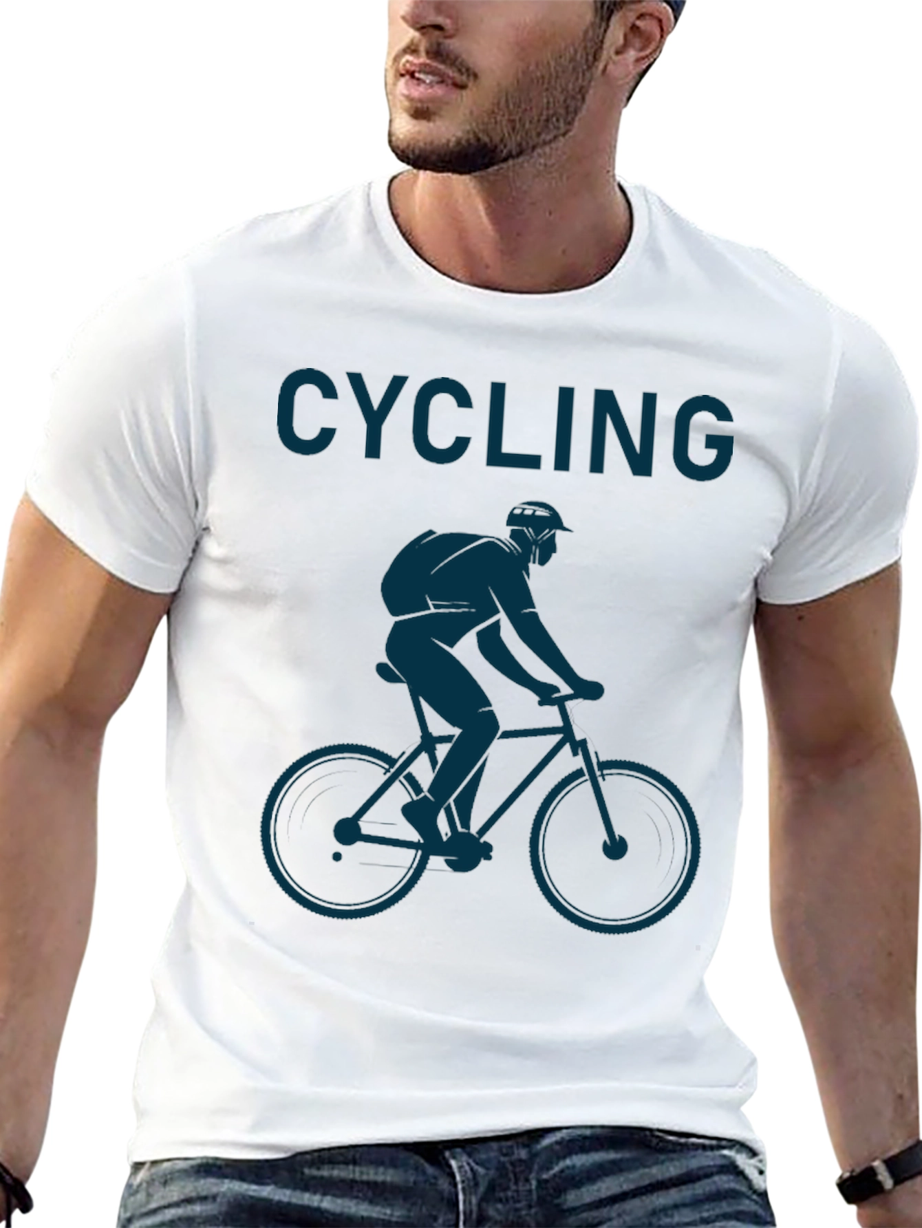 Cycling Enthusiast Graphic Tee - Ride in Style!
