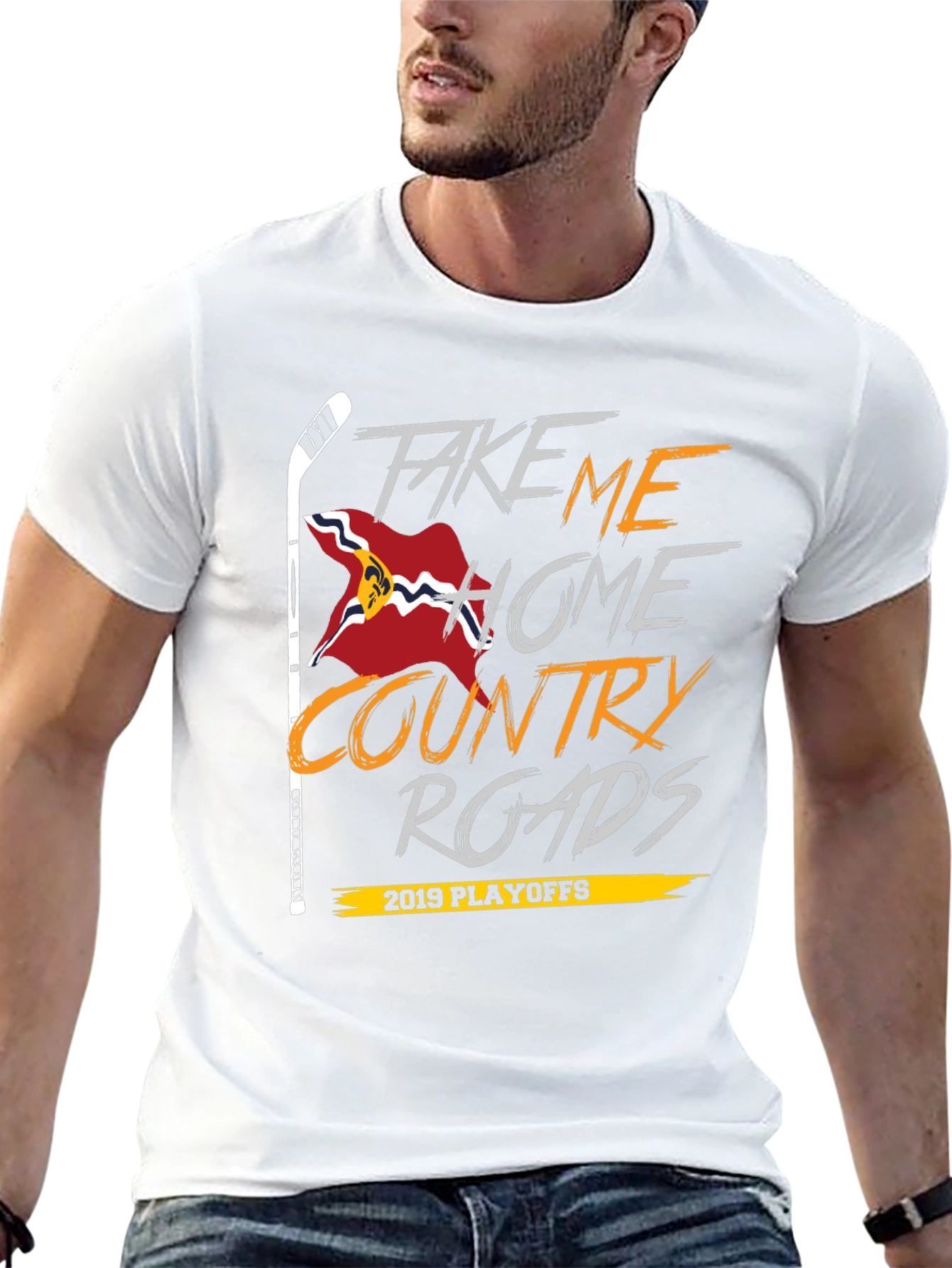 Country Roads Hockey T-Shirt