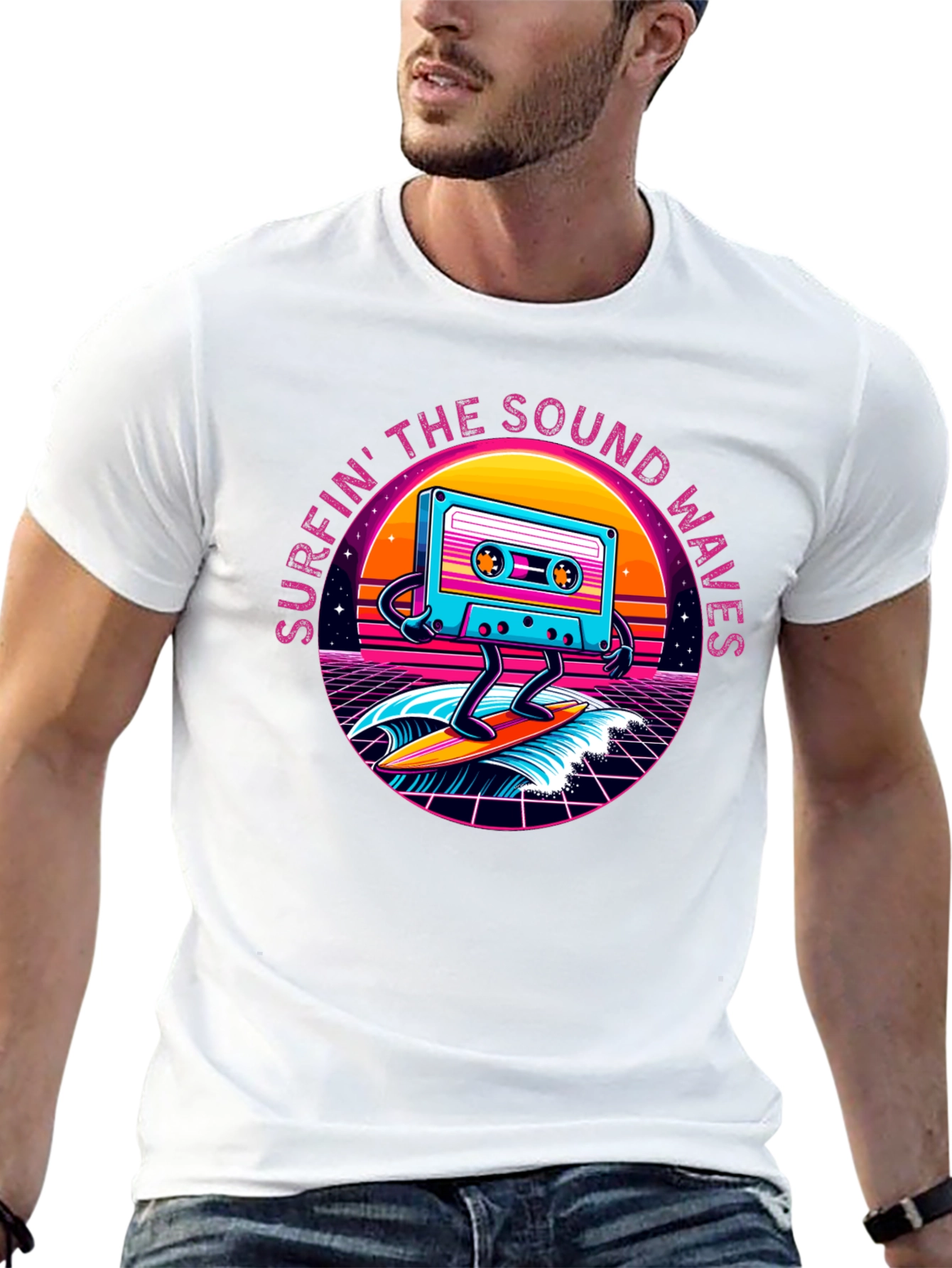 Surfin the Sound Waves T-Shirt