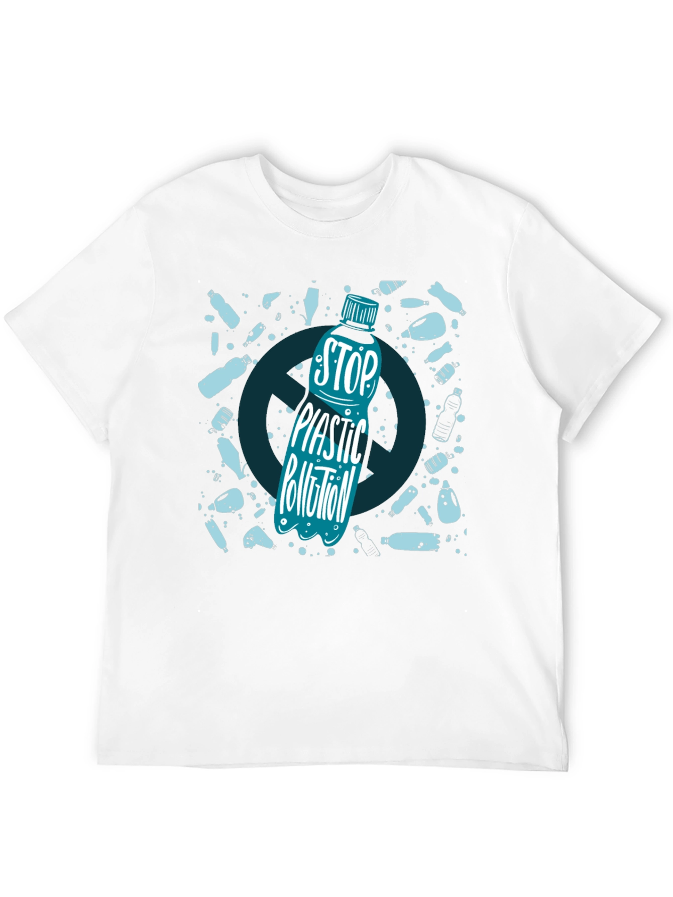 Stop Plastic Pollution Graphic Tee