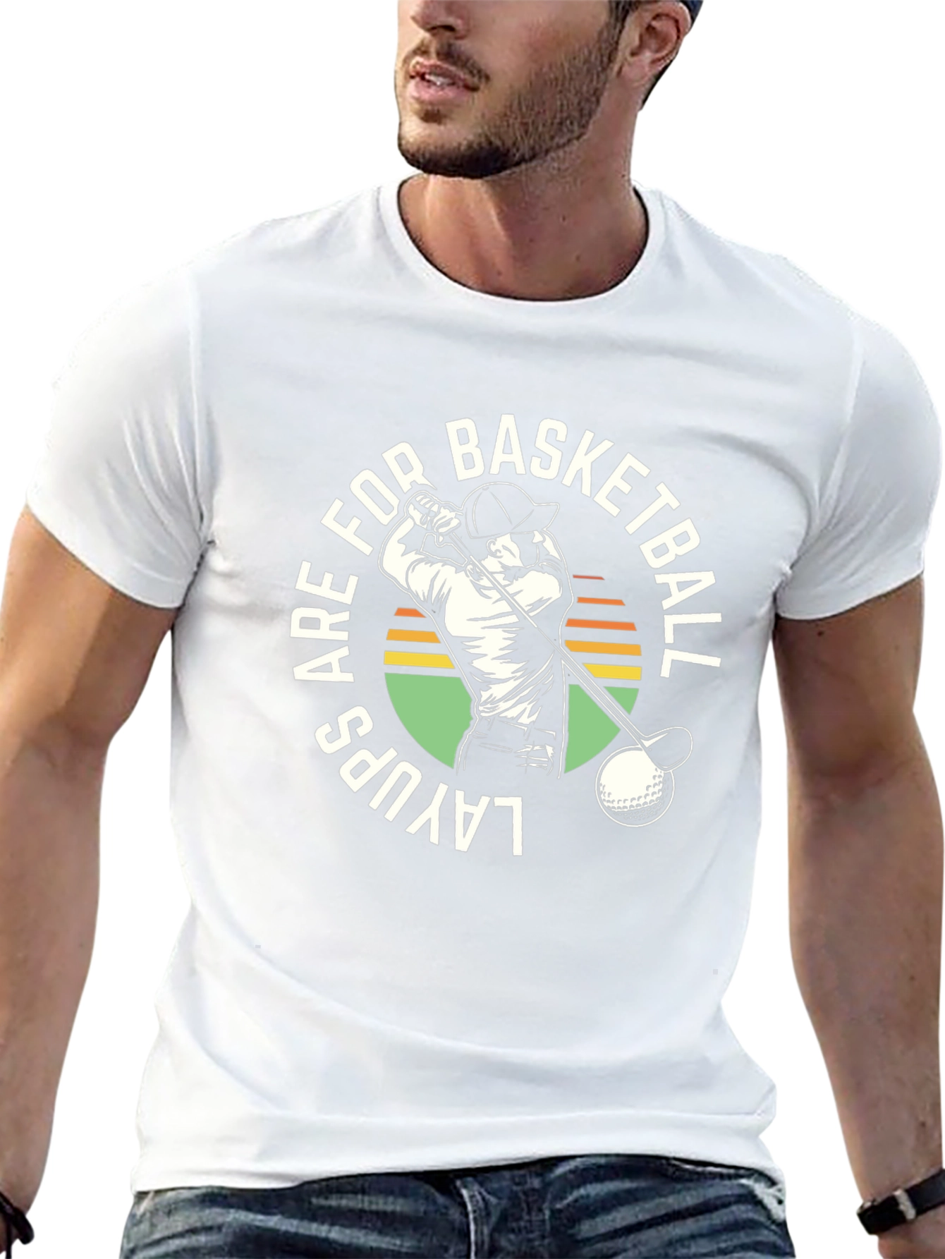 Layups are for Basketball Golf T-Shirt