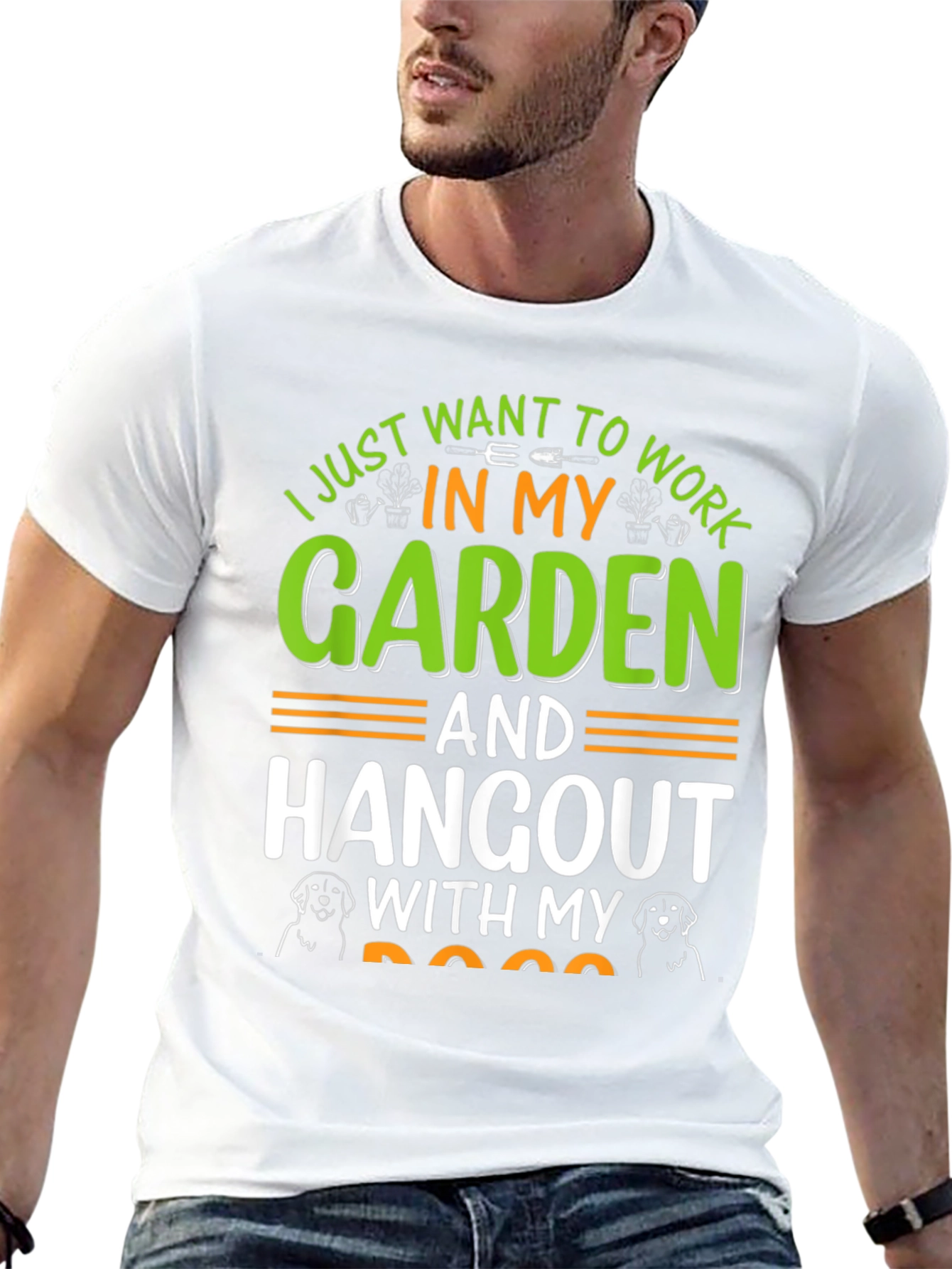Gardening and Dogs T-Shirt