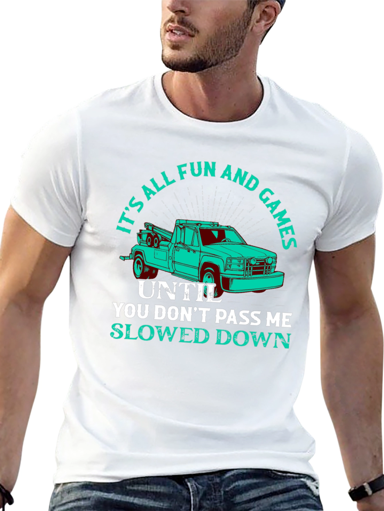 Fun & Games Tow Truck T-Shirt