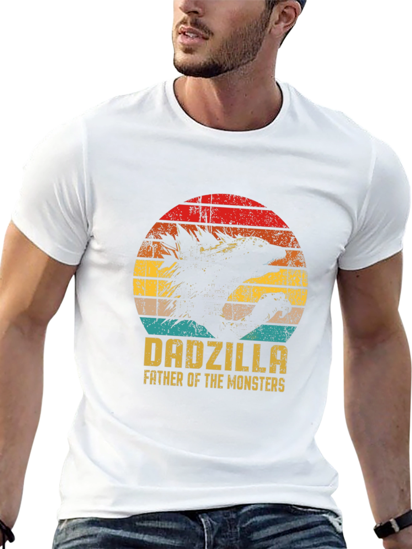 DadZilla Father of Monsters T-Shirt