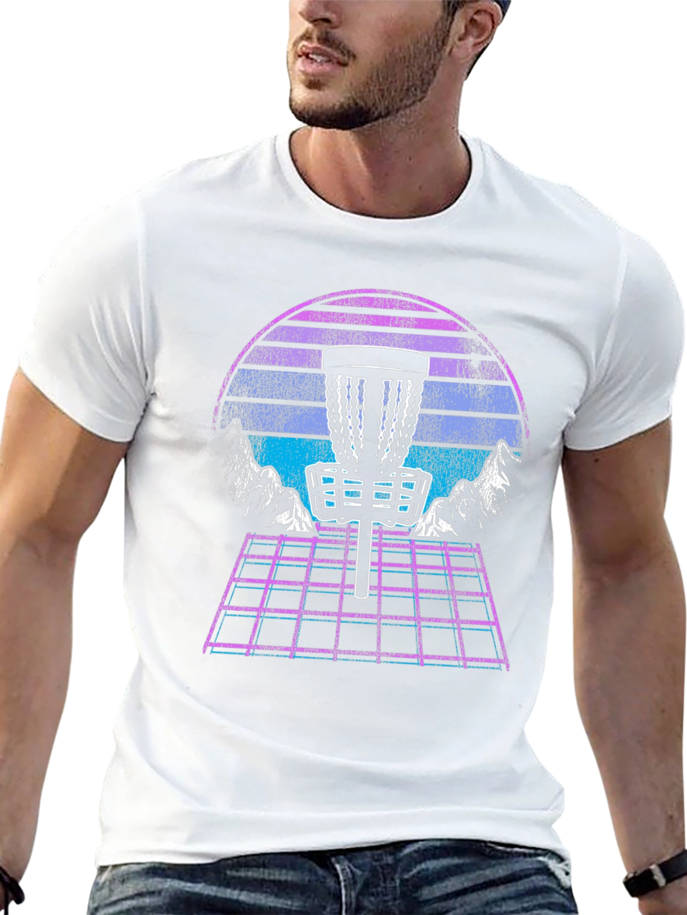 Retro Disc Golf T-Shirt