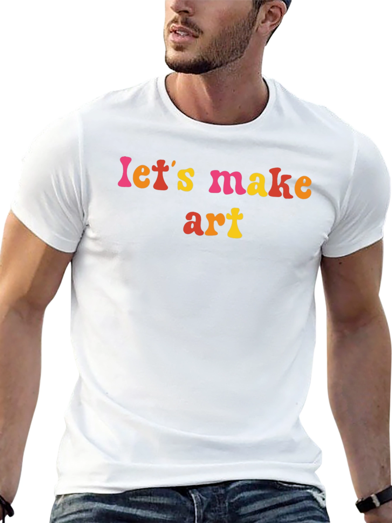 Lets Make Art Graphic Tee
