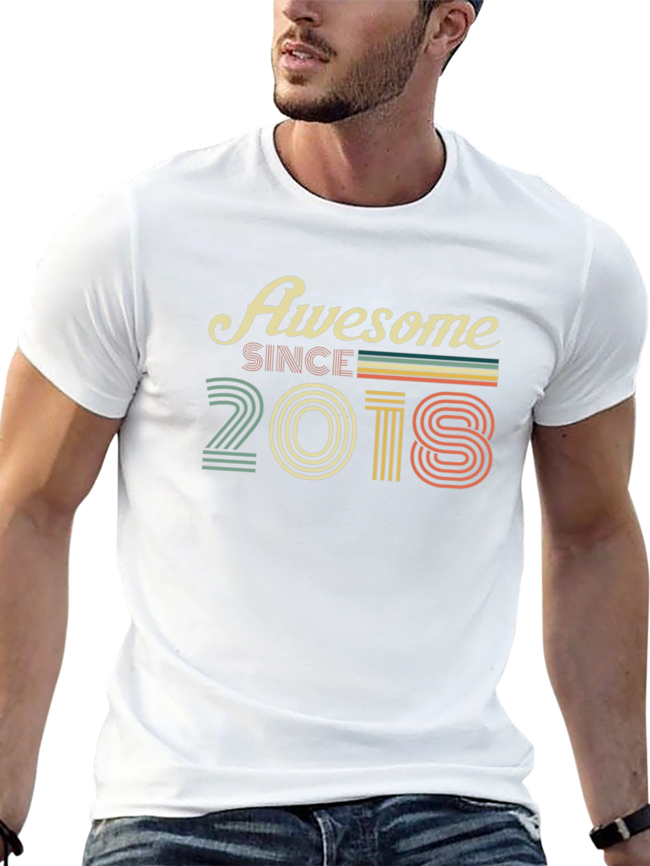 Awesome Since 2018 Graphic T-Shirt