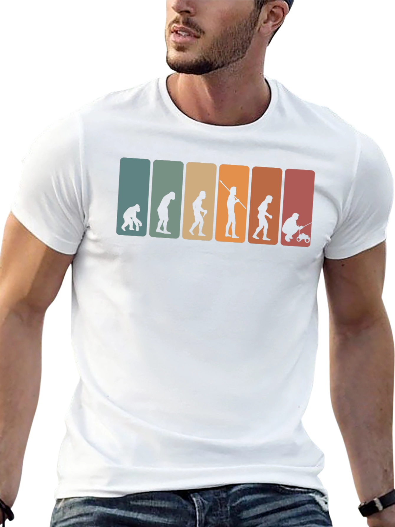 Evolution of RC Car Racing Black T-Shirt