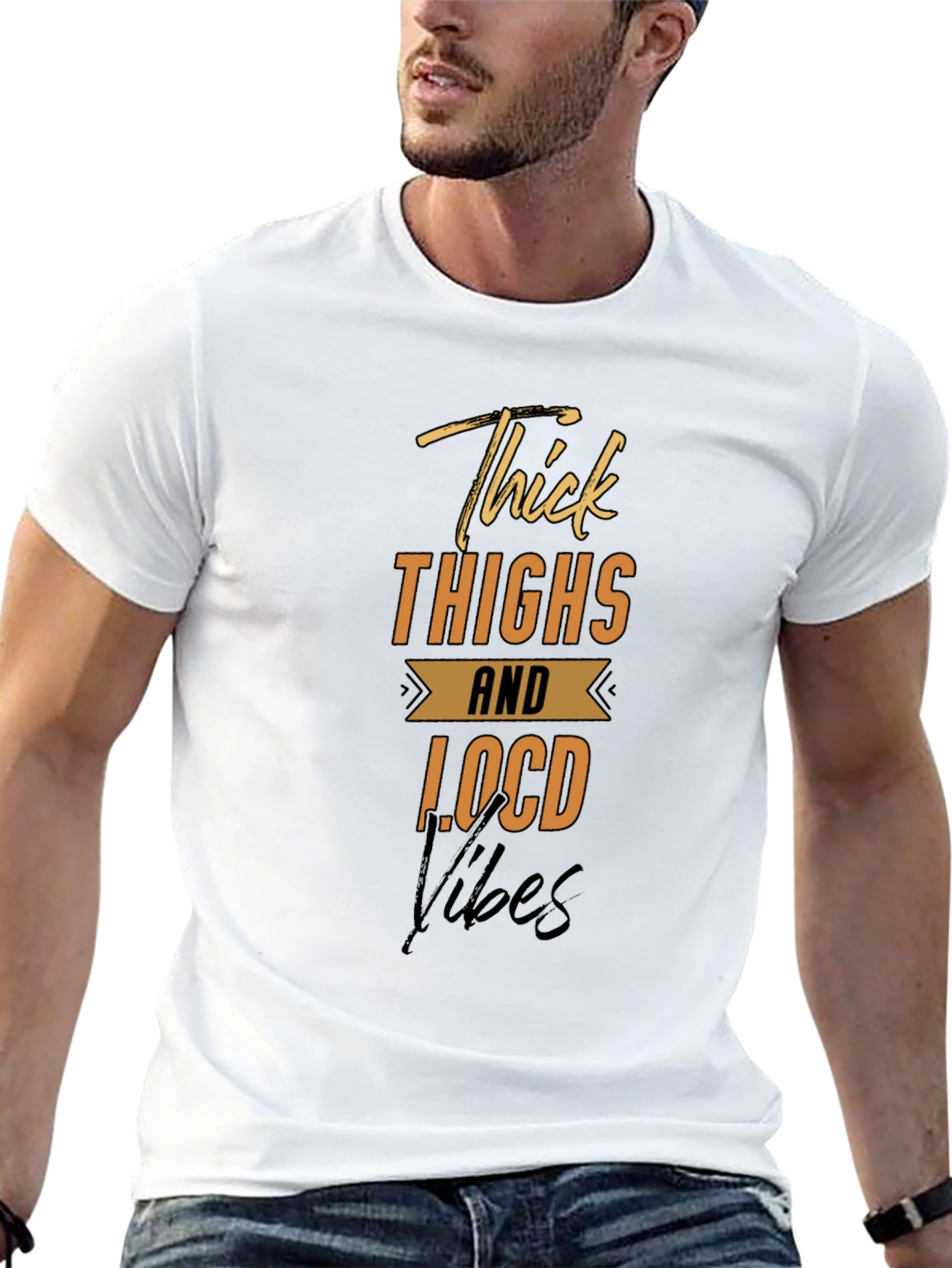 Thick Thighs Locd Vibes Graphic Tee