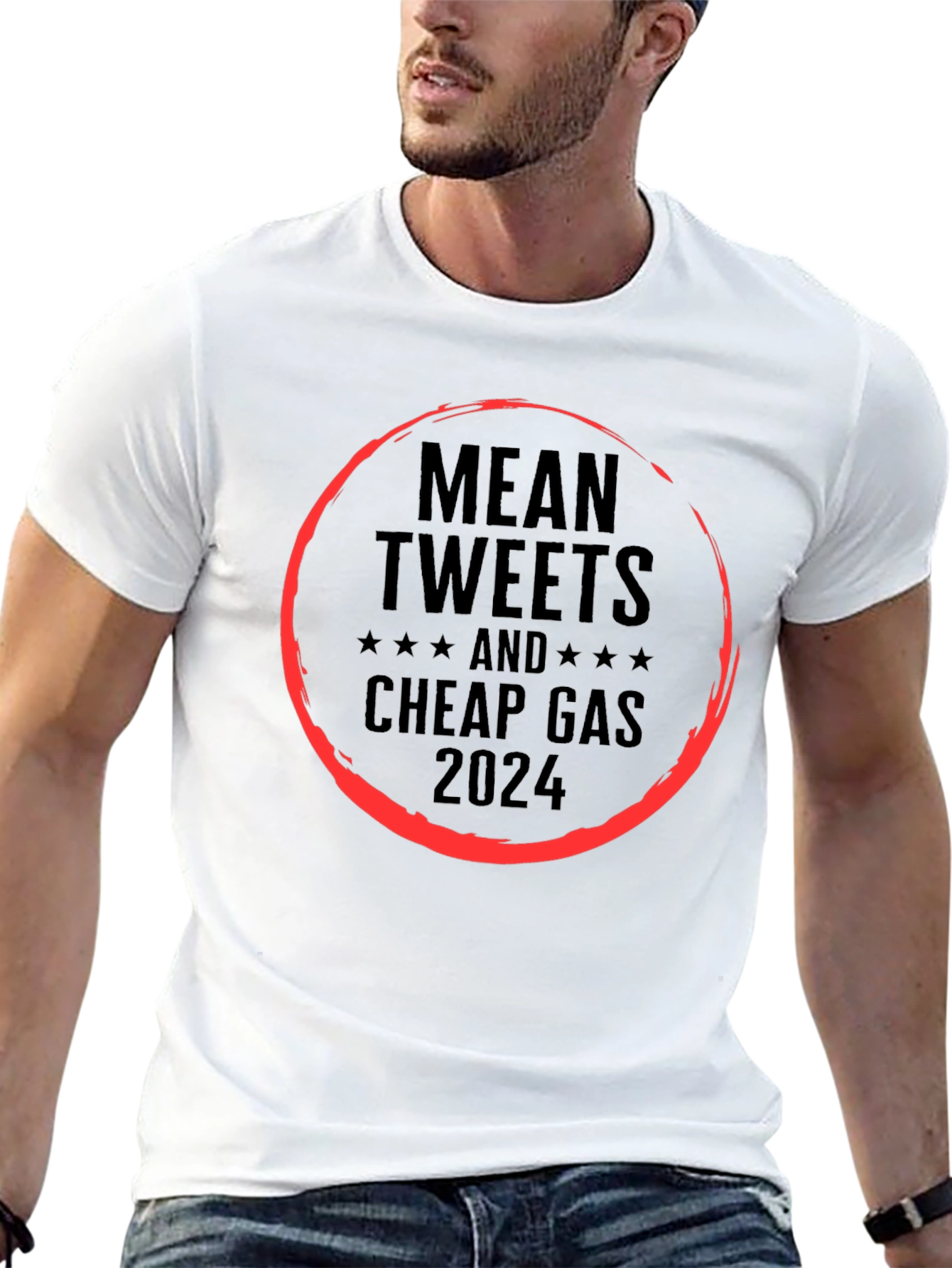 Mean Tweets Cheap Gas 2024 T-Shirt