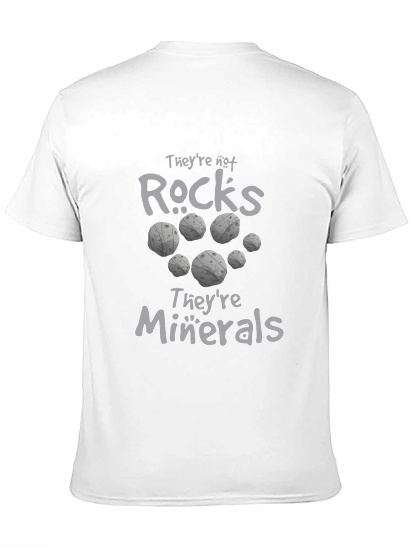 Funny Geology T-Shirt: Rocks vs. Minerals