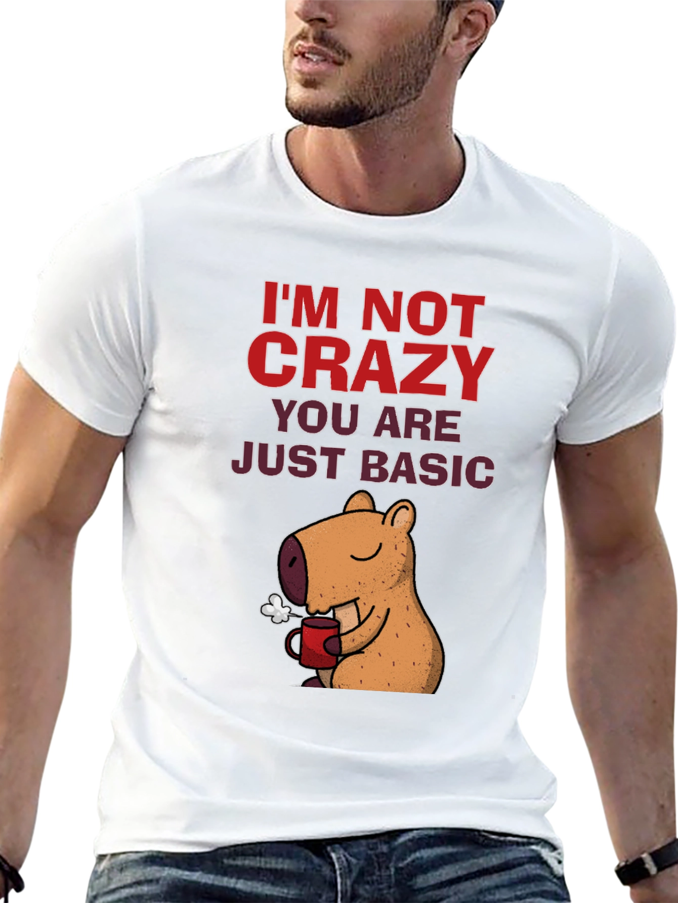Im Not Crazy Capybara T-Shirt