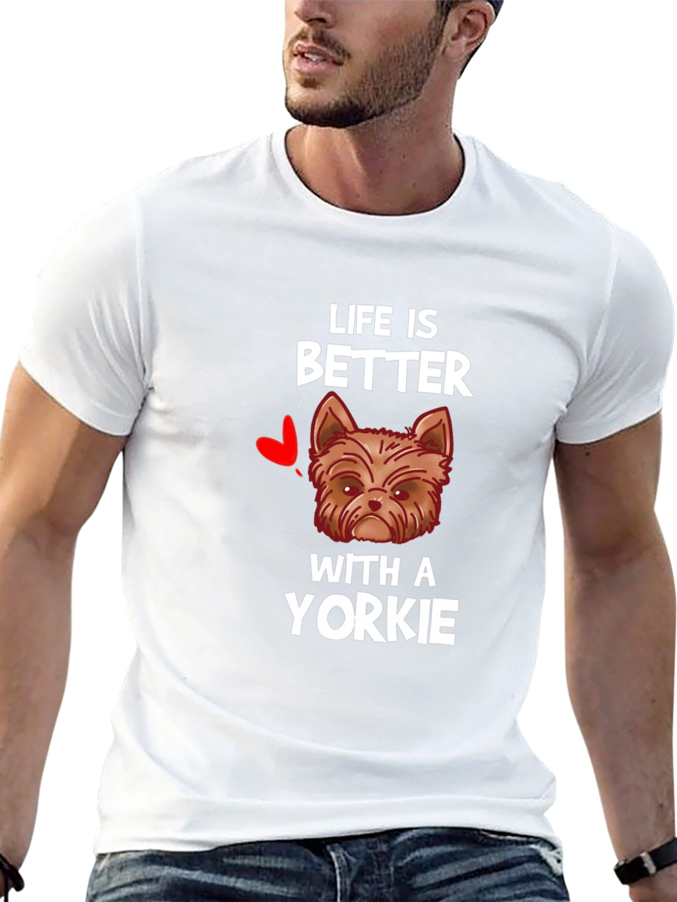 Life is Better with a Yorkie T-Shirt