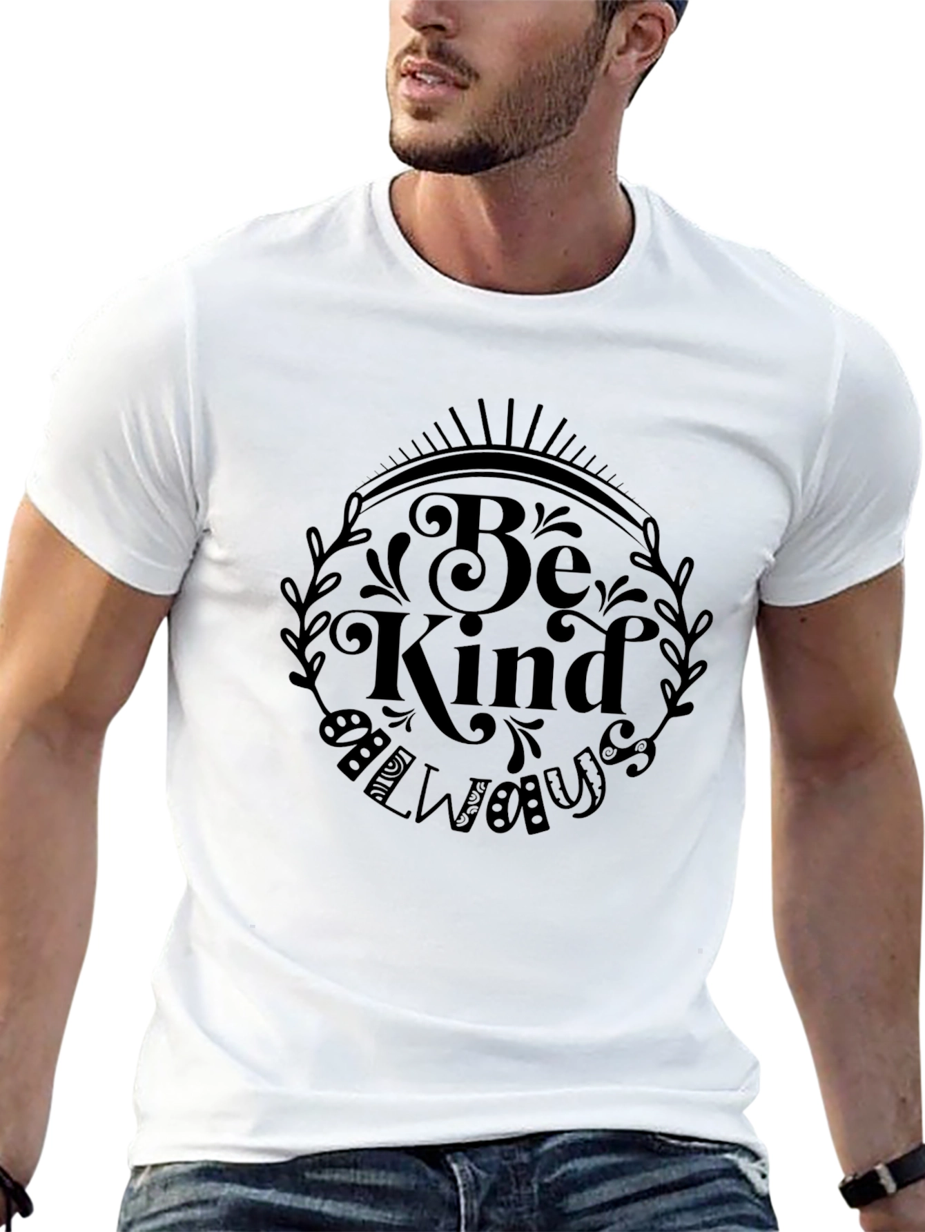 Be Kind Always Graphic Tee - Black Unisex T-Shirt