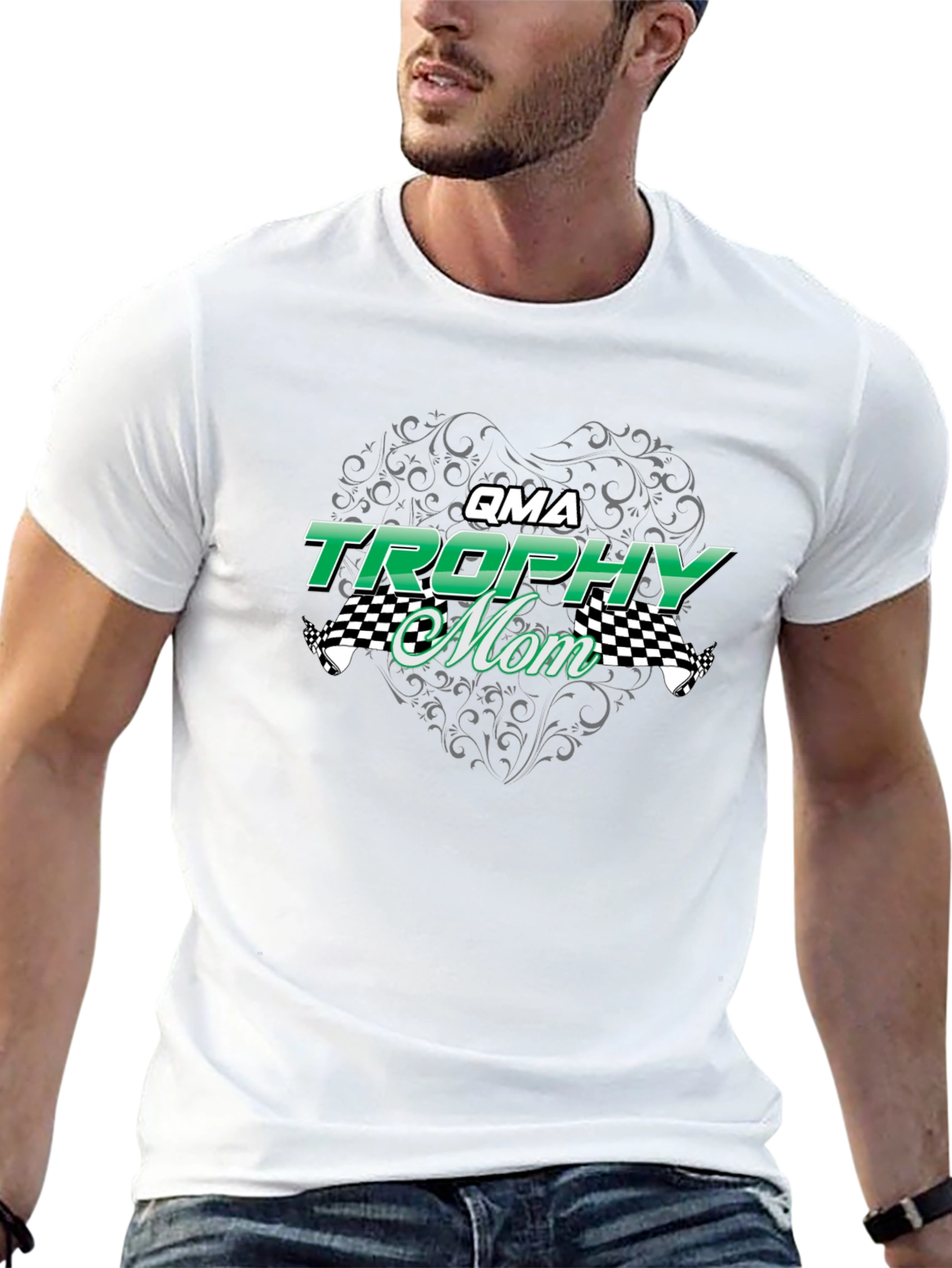QMA Trophy Mom Black T-Shirt