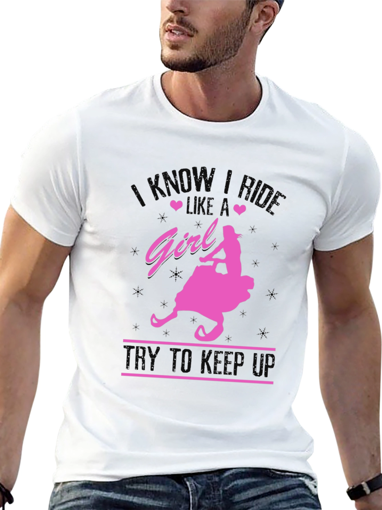 I Know I Ride Like A Girl T-Shirt
