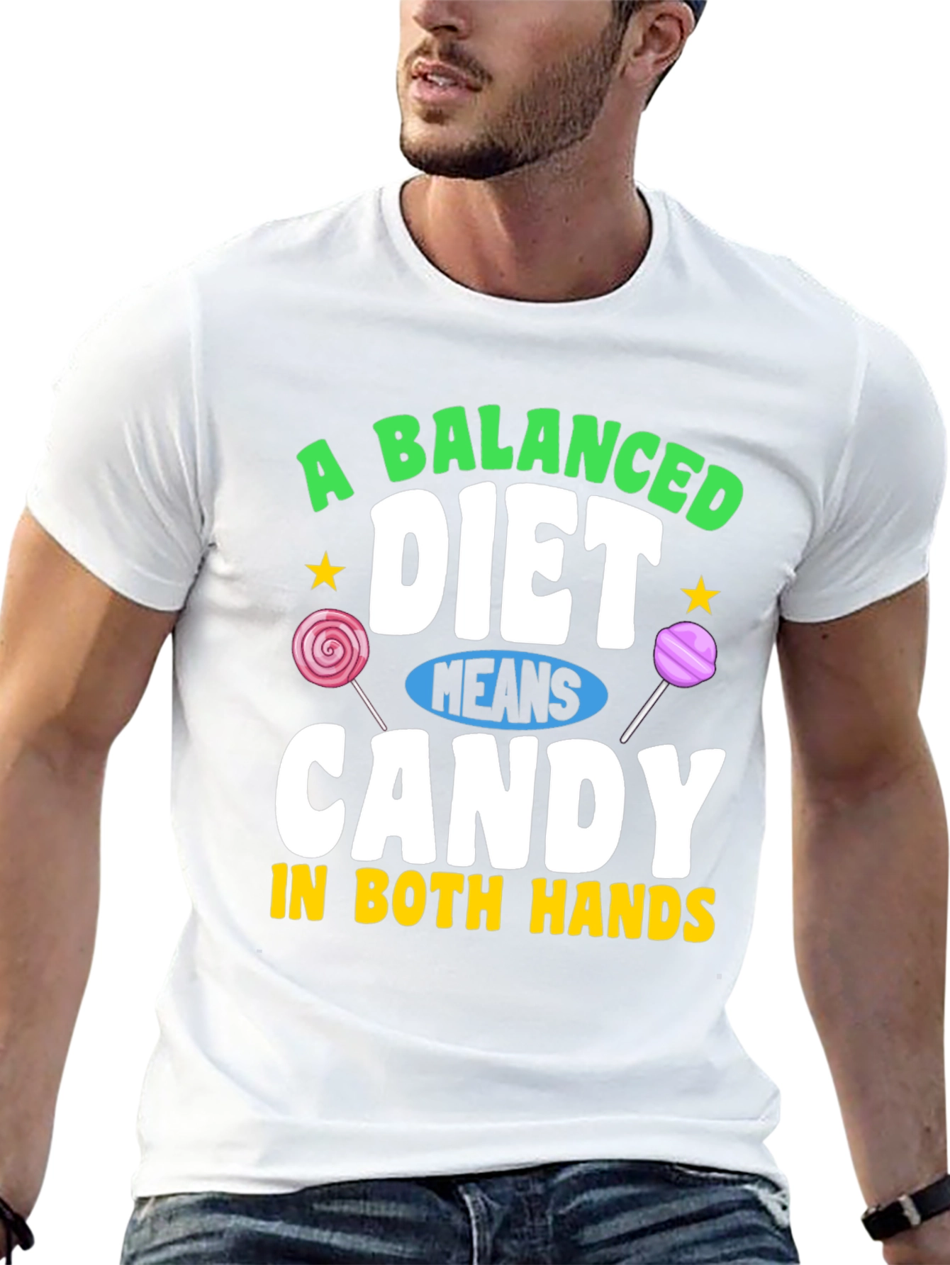 Funny Candy Diet T-Shirt
