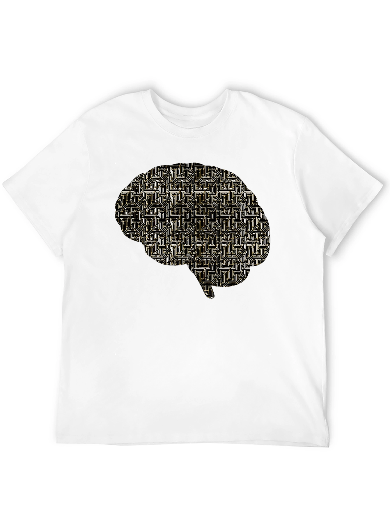 Circuit Board Brain T-Shirt - Geek Chic