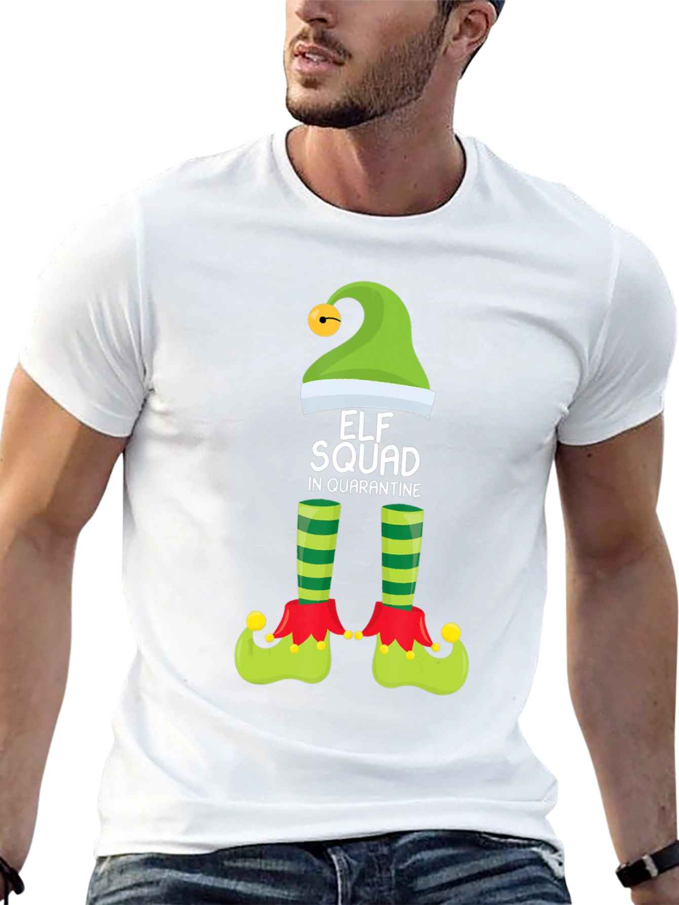 Elf Squad Quarantine Shirt - Holiday Christmas Tee