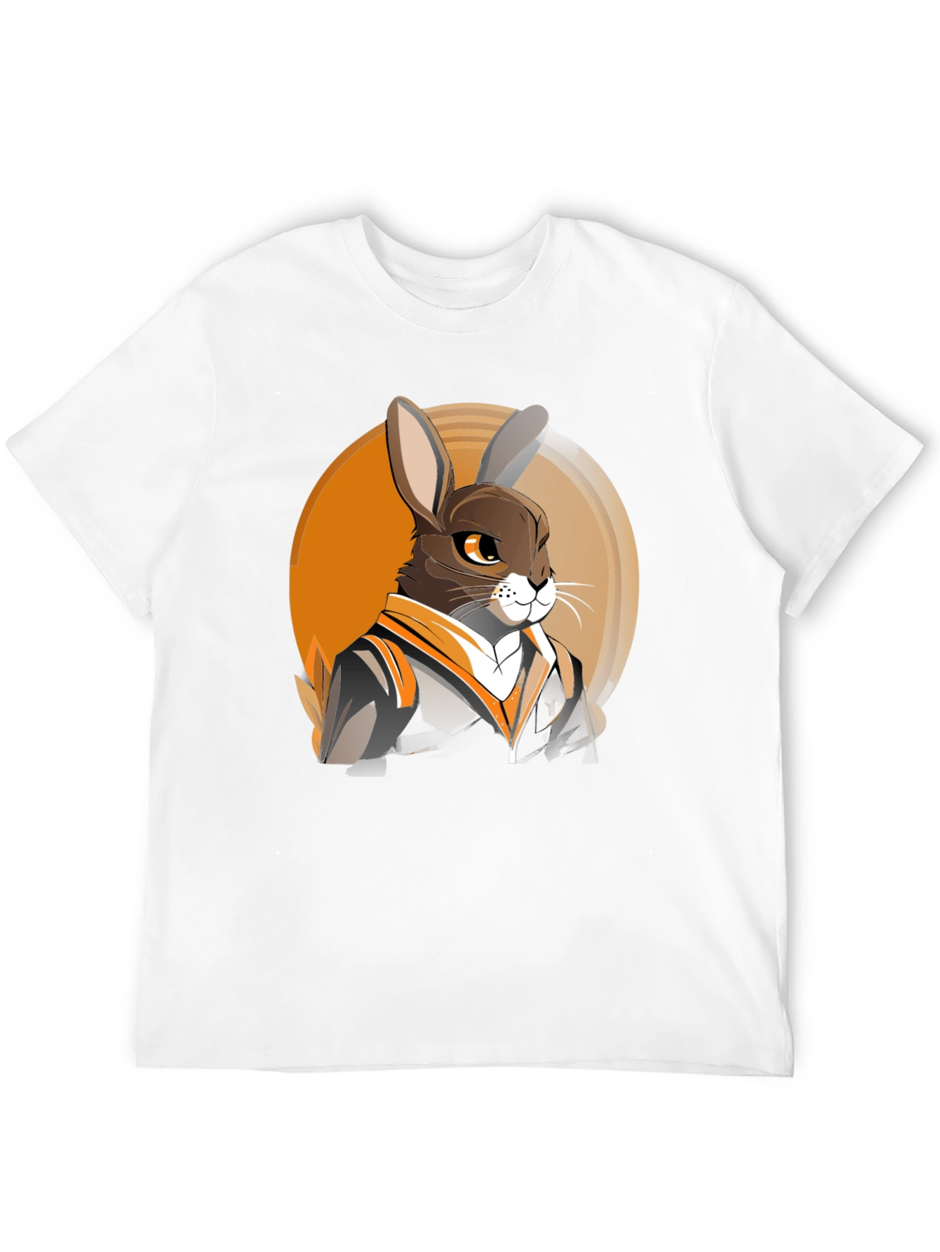Cool Rabbit Graphic Tee - Black