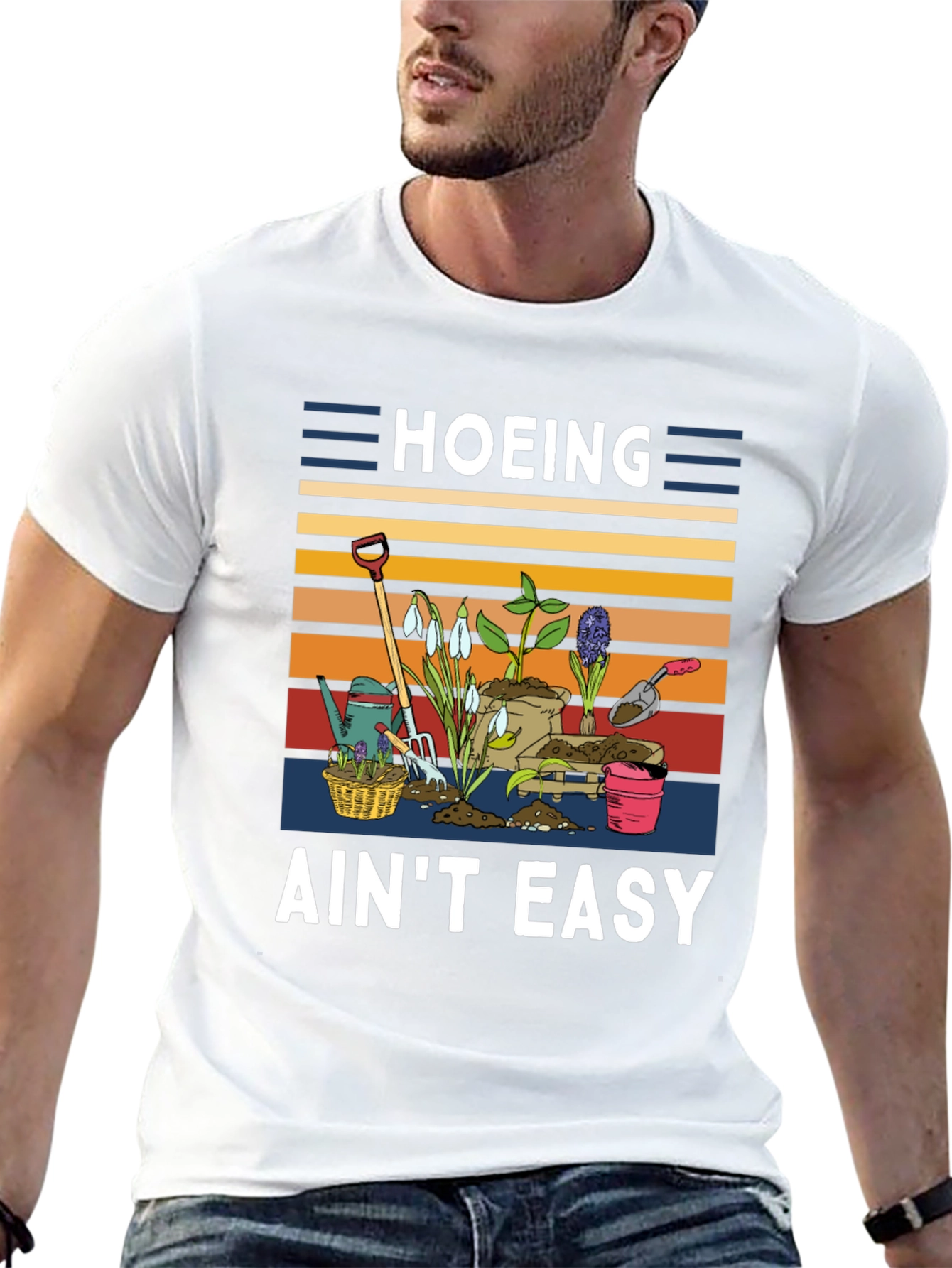 Hoing Aint Easy Graphic Tee