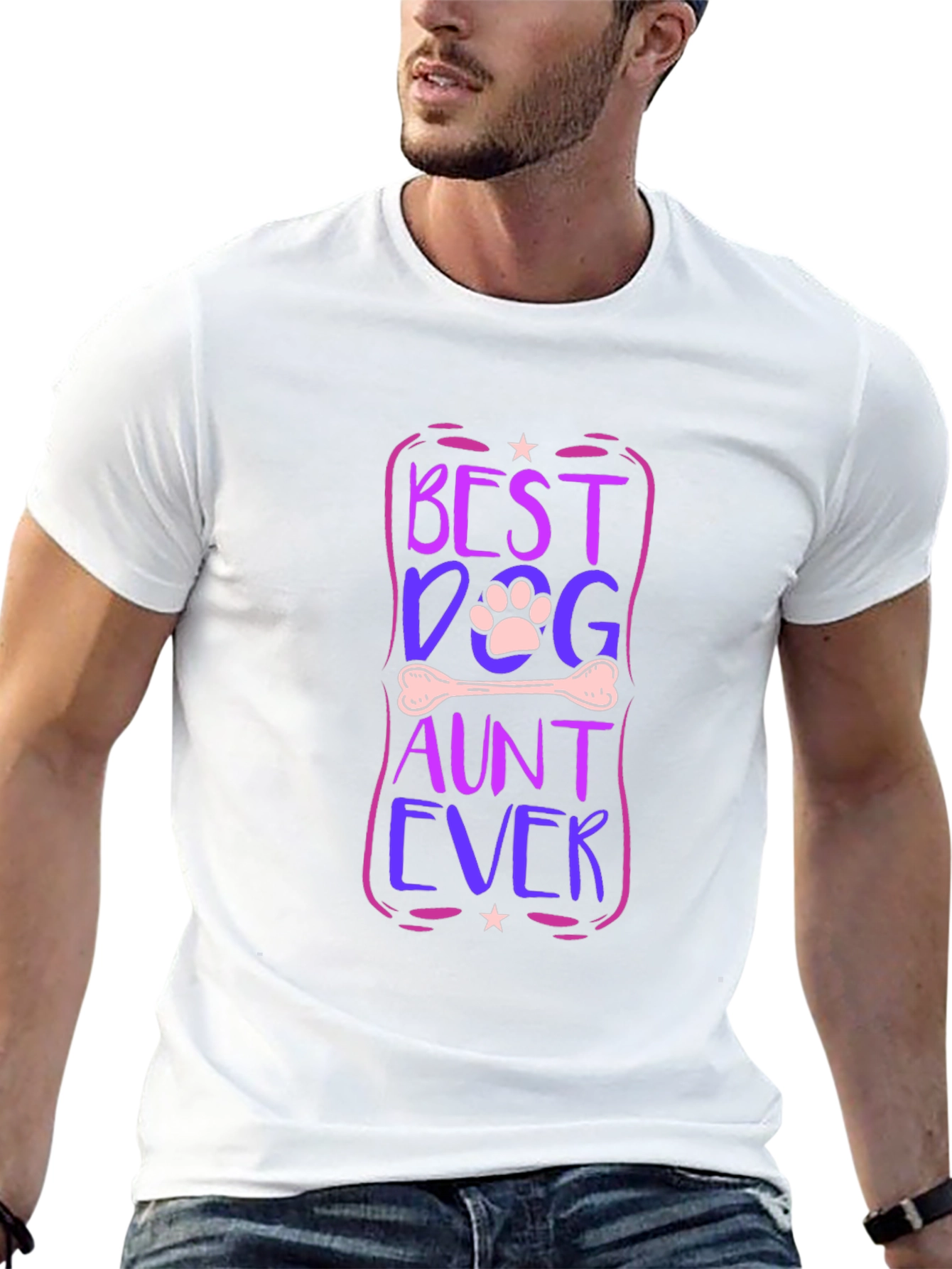 Best Dog Aunt Ever Graphic Tee