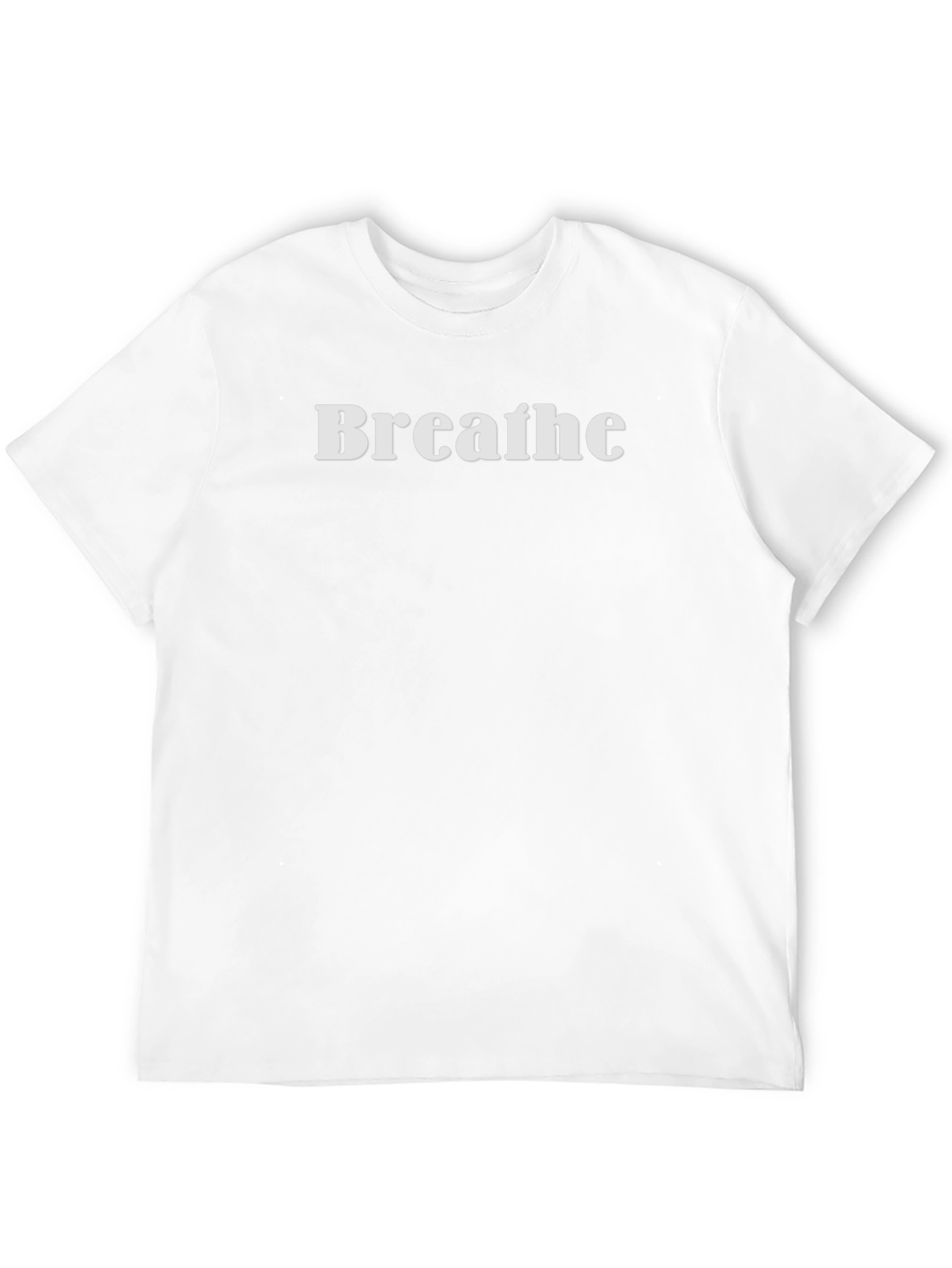 Breathe Graphic Tee - Mens Black T-Shirt