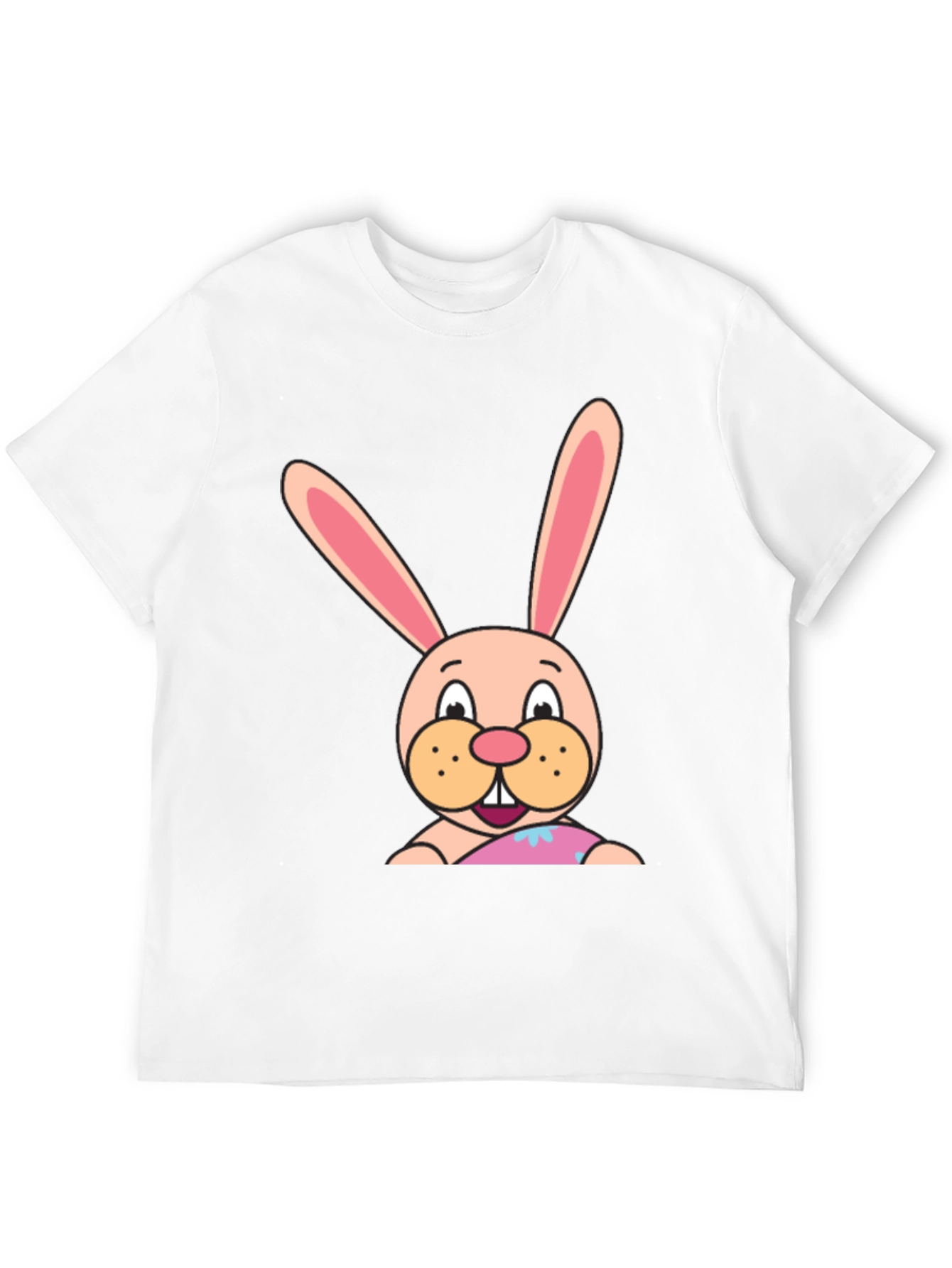Bunny Graphic Tee - Soft Cotton Blend