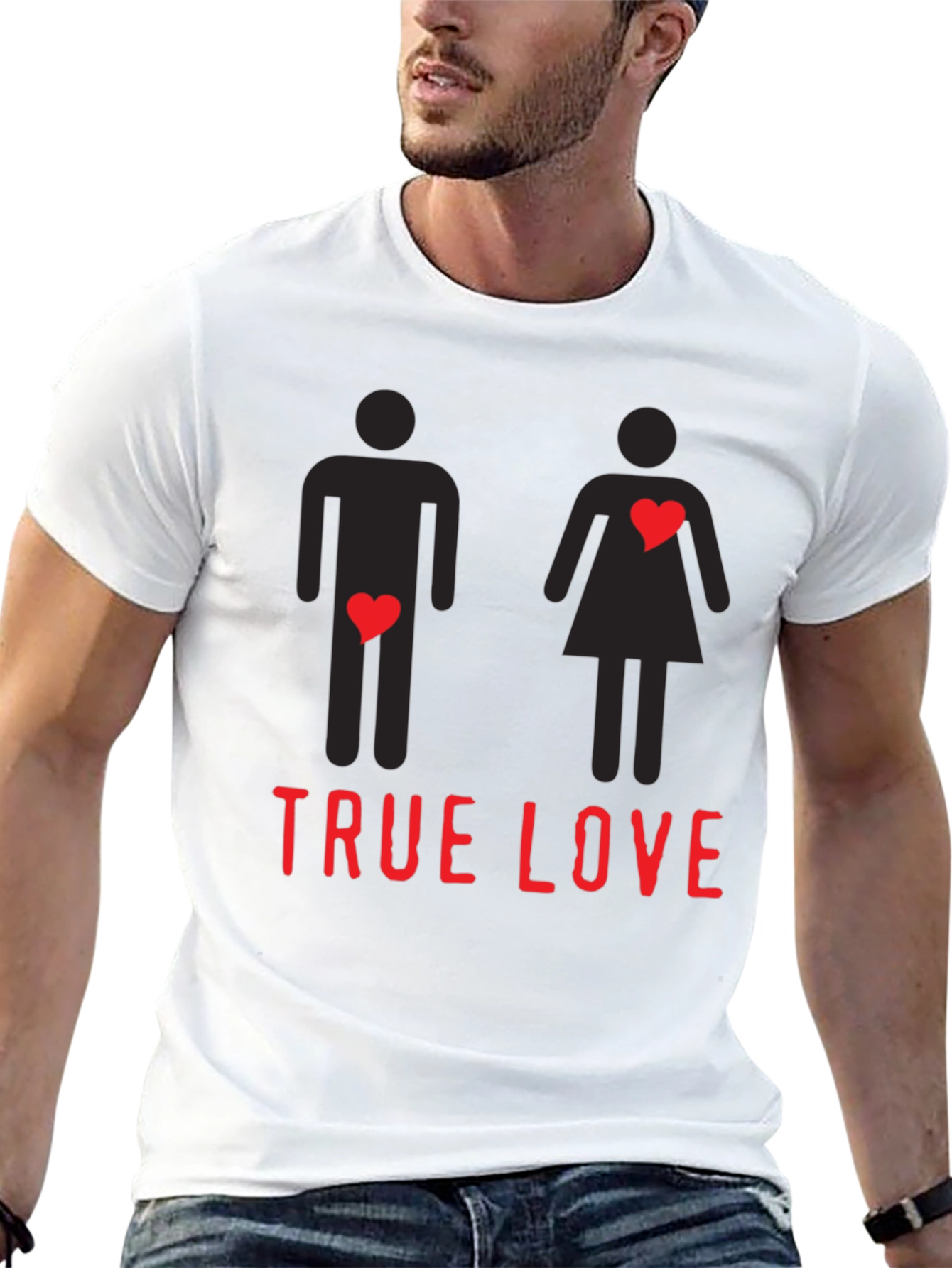 True Love Funny Graphic Tee