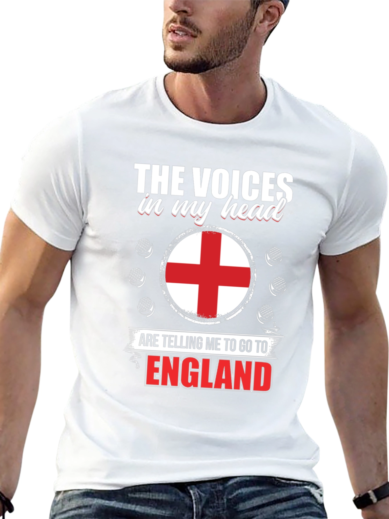 England T-Shirt: Voices in My Head Tee