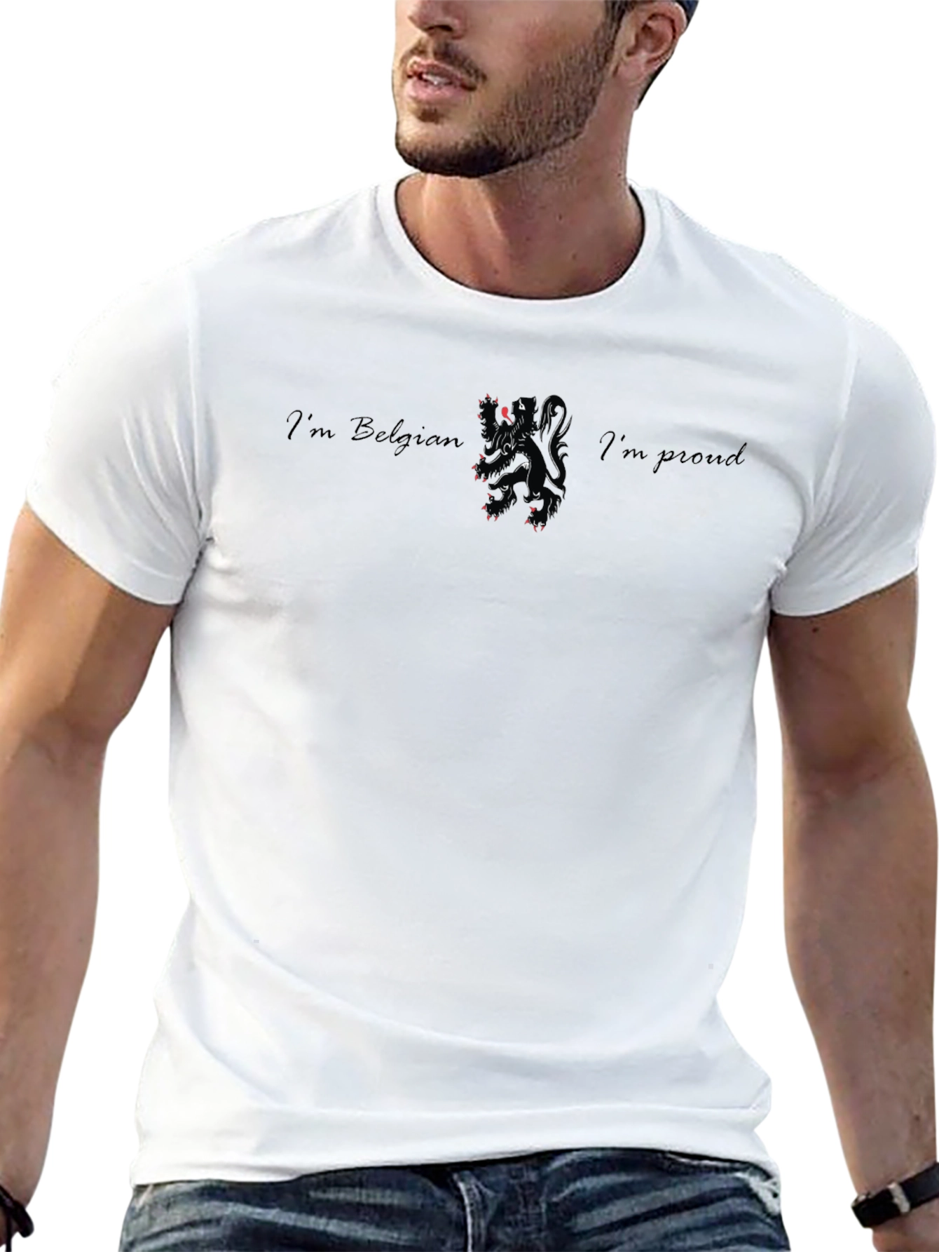Belgian Pride Black T-Shirt
