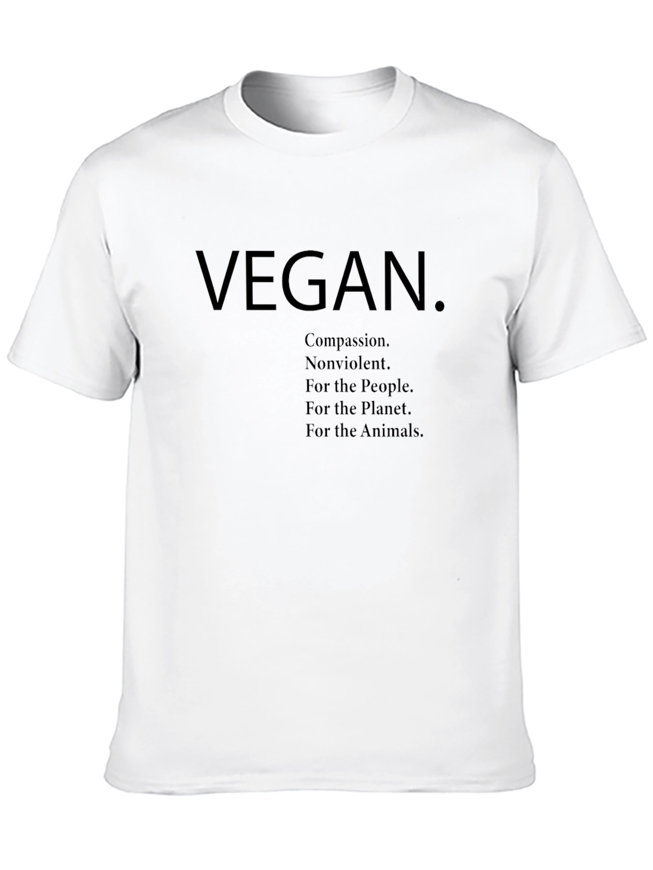 Vegan T-Shirt - Compassion Planet Animals