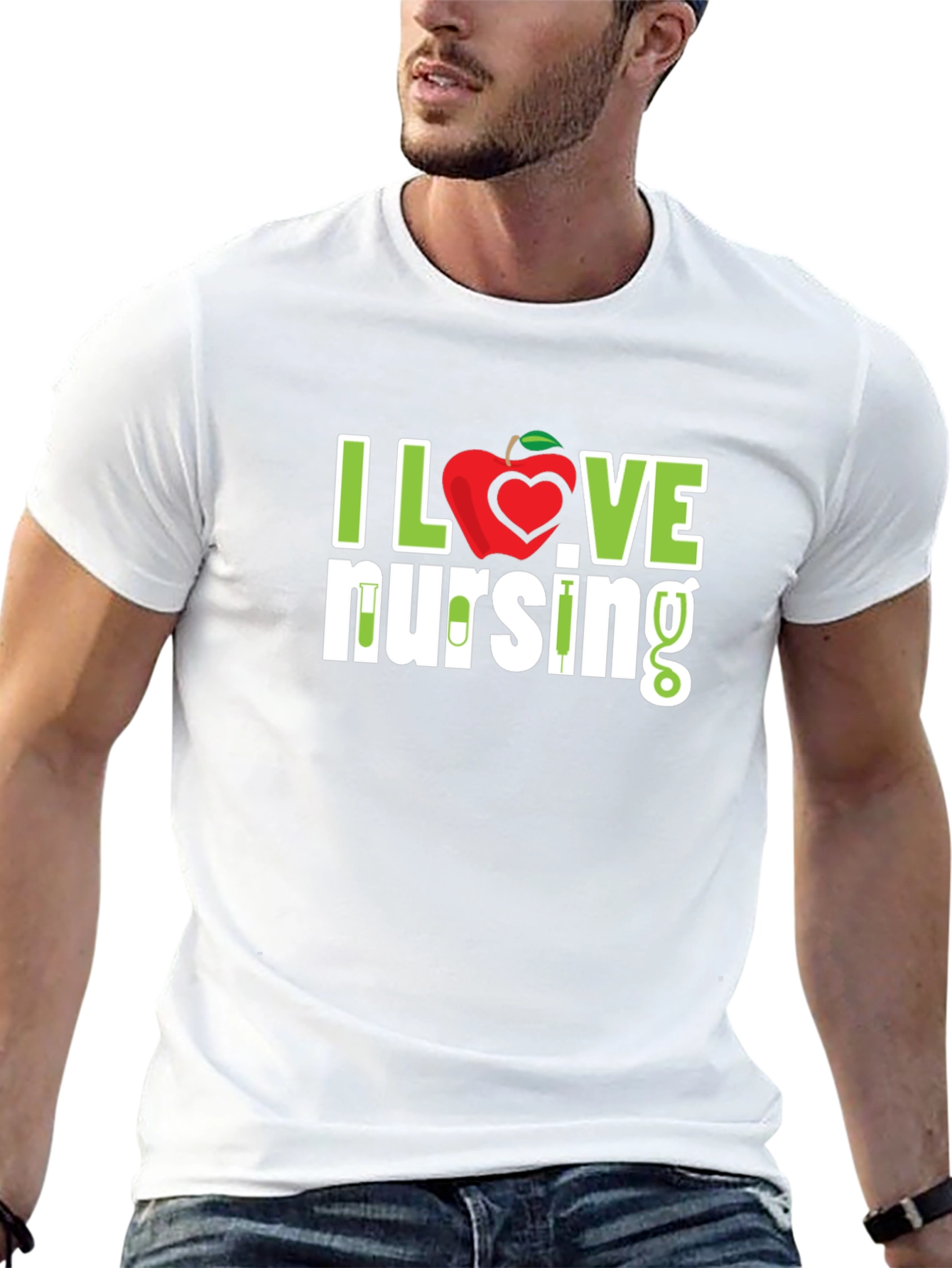 I Love Nursing T-Shirt - Nurse Appreciation