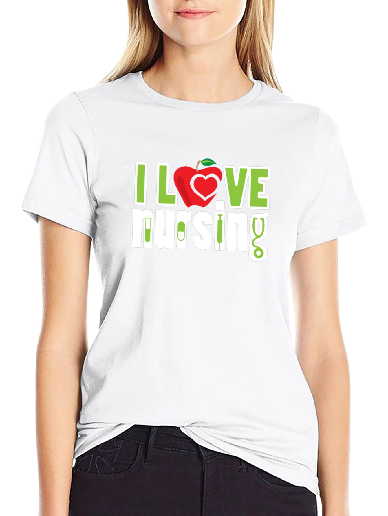 I Love Nursing T-Shirt - Nurse Appreciation