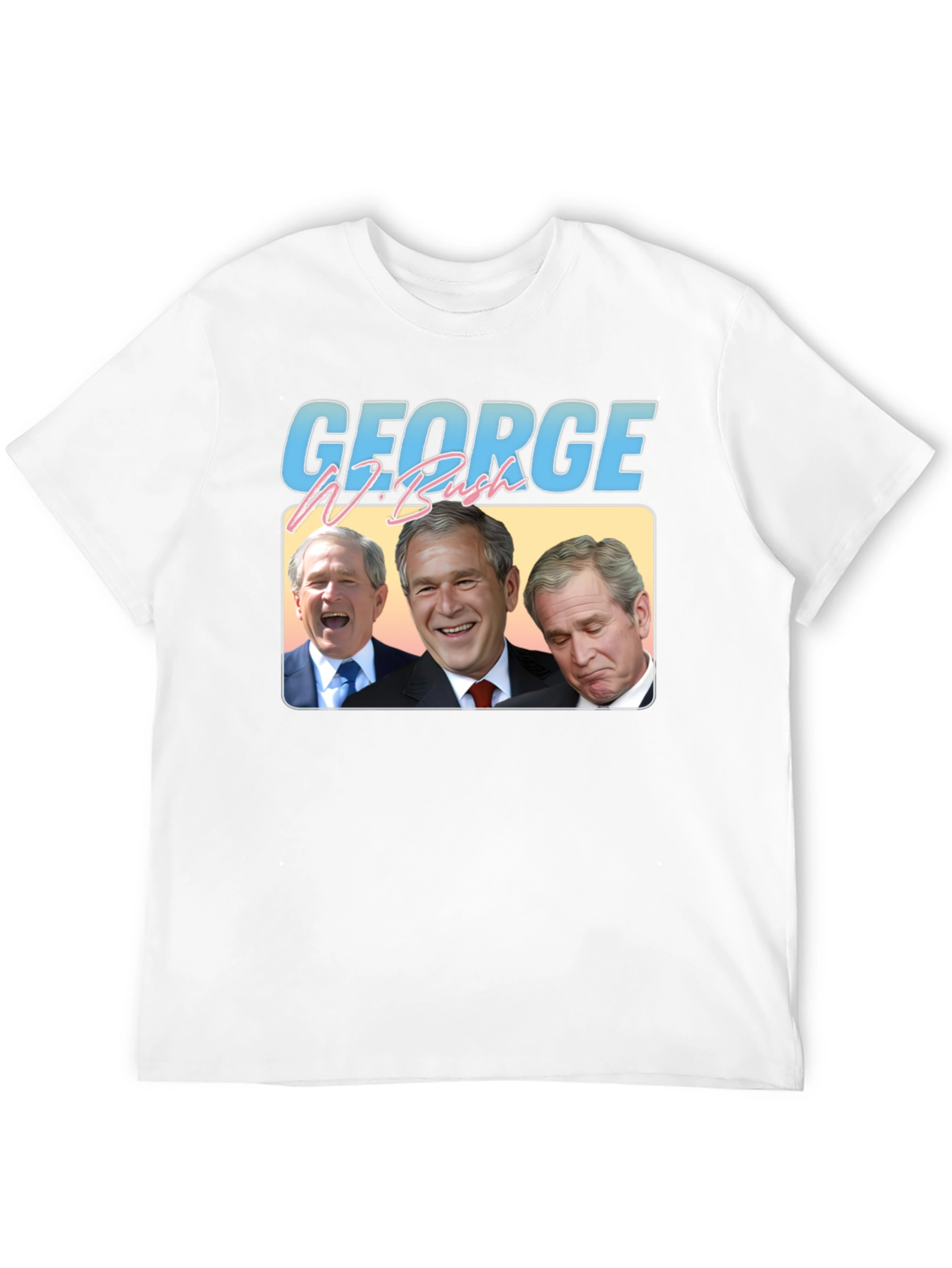 George W. Bush Retro Graphic T-Shirt