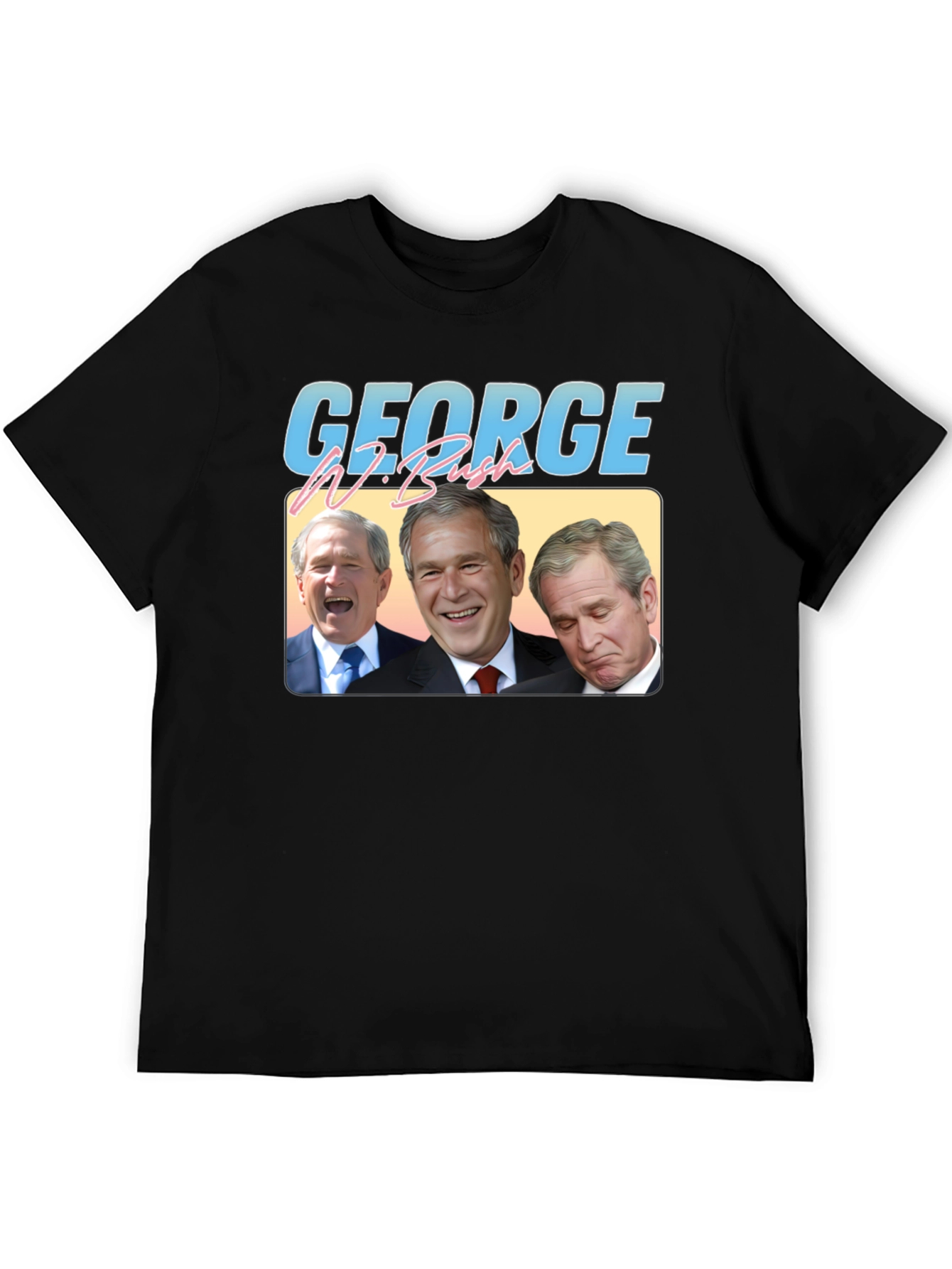 George W. Bush Retro Graphic T-Shirt