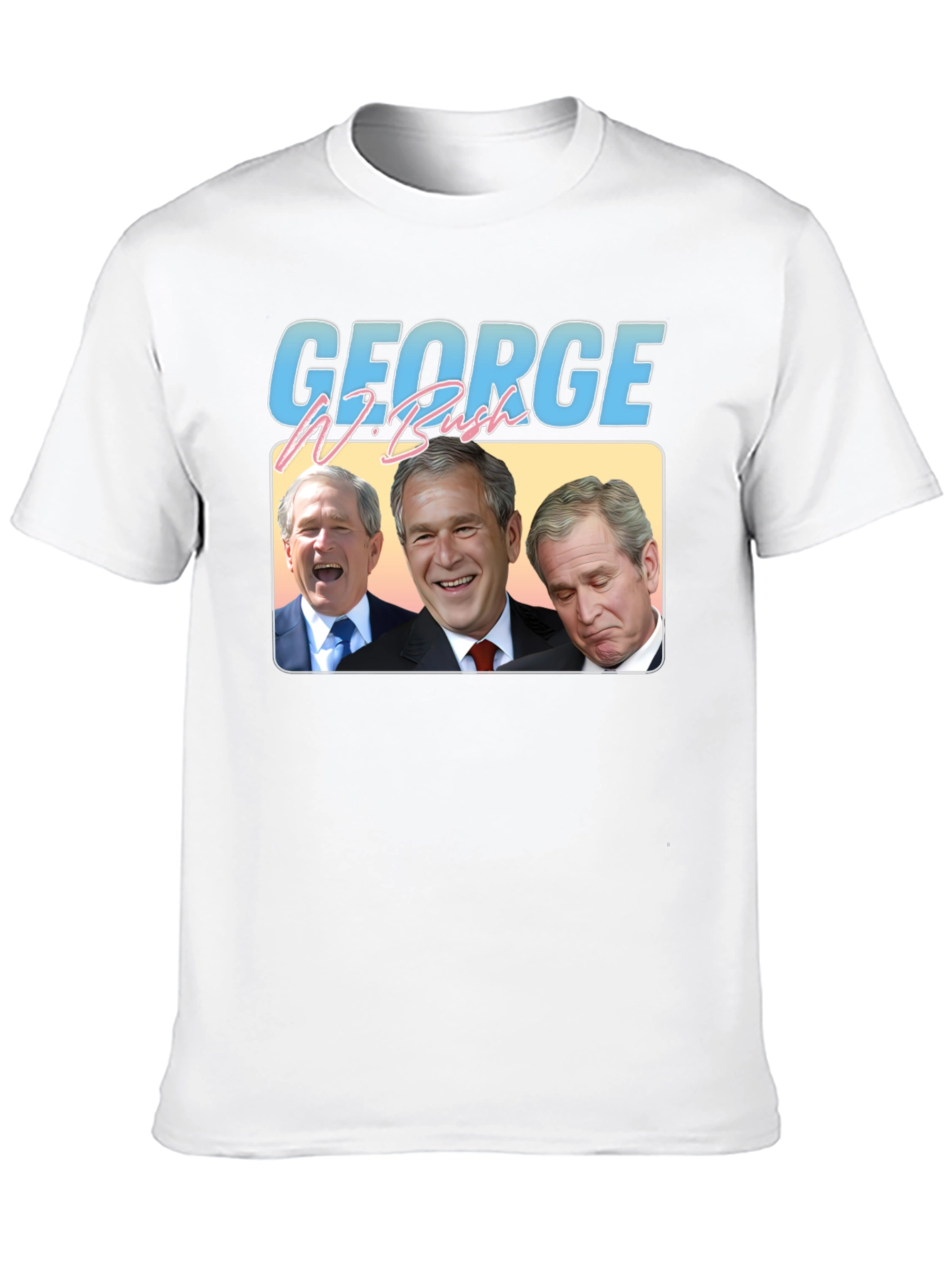 George W. Bush Retro Graphic T-Shirt