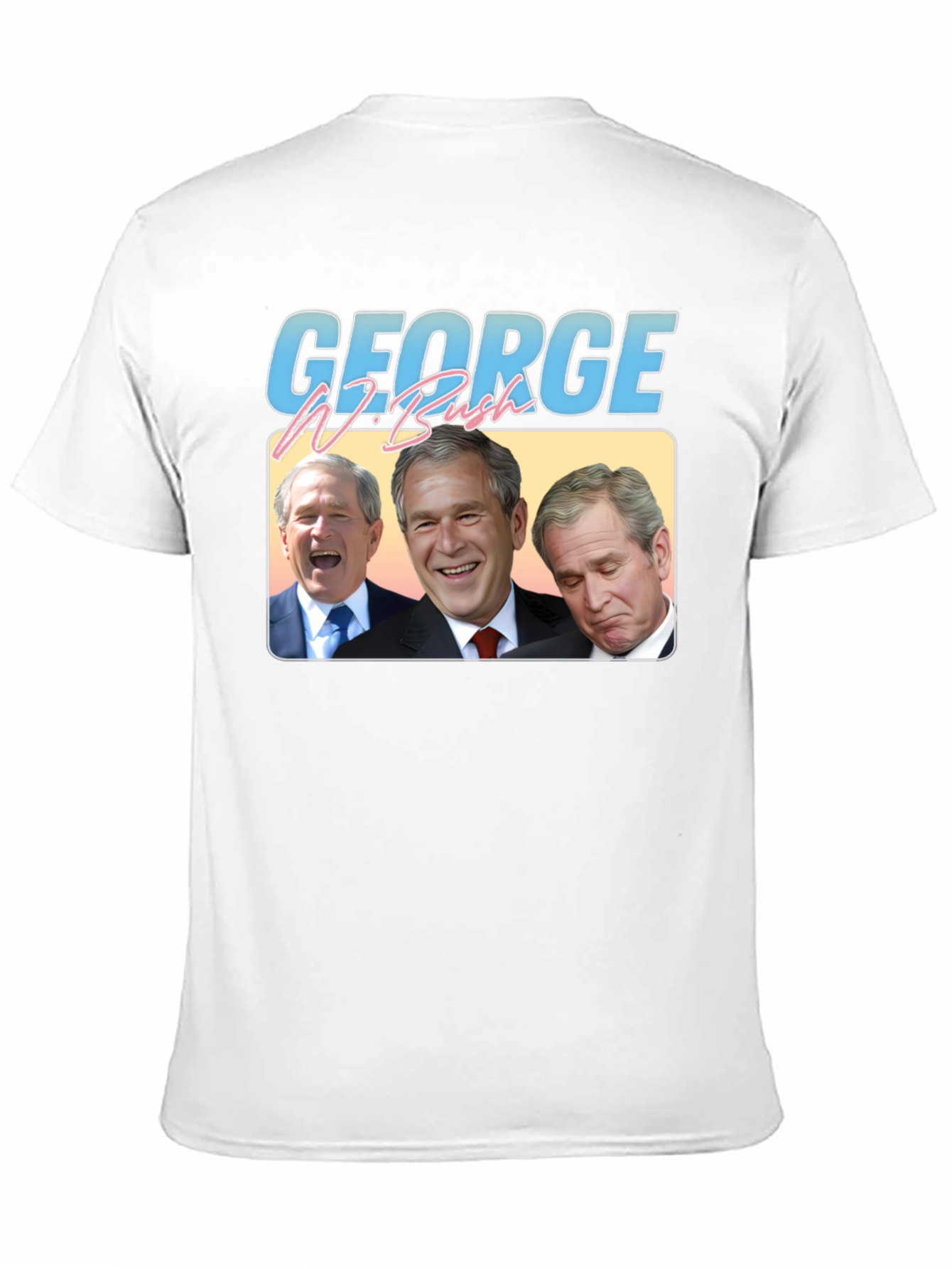 George W. Bush Retro Graphic T-Shirt