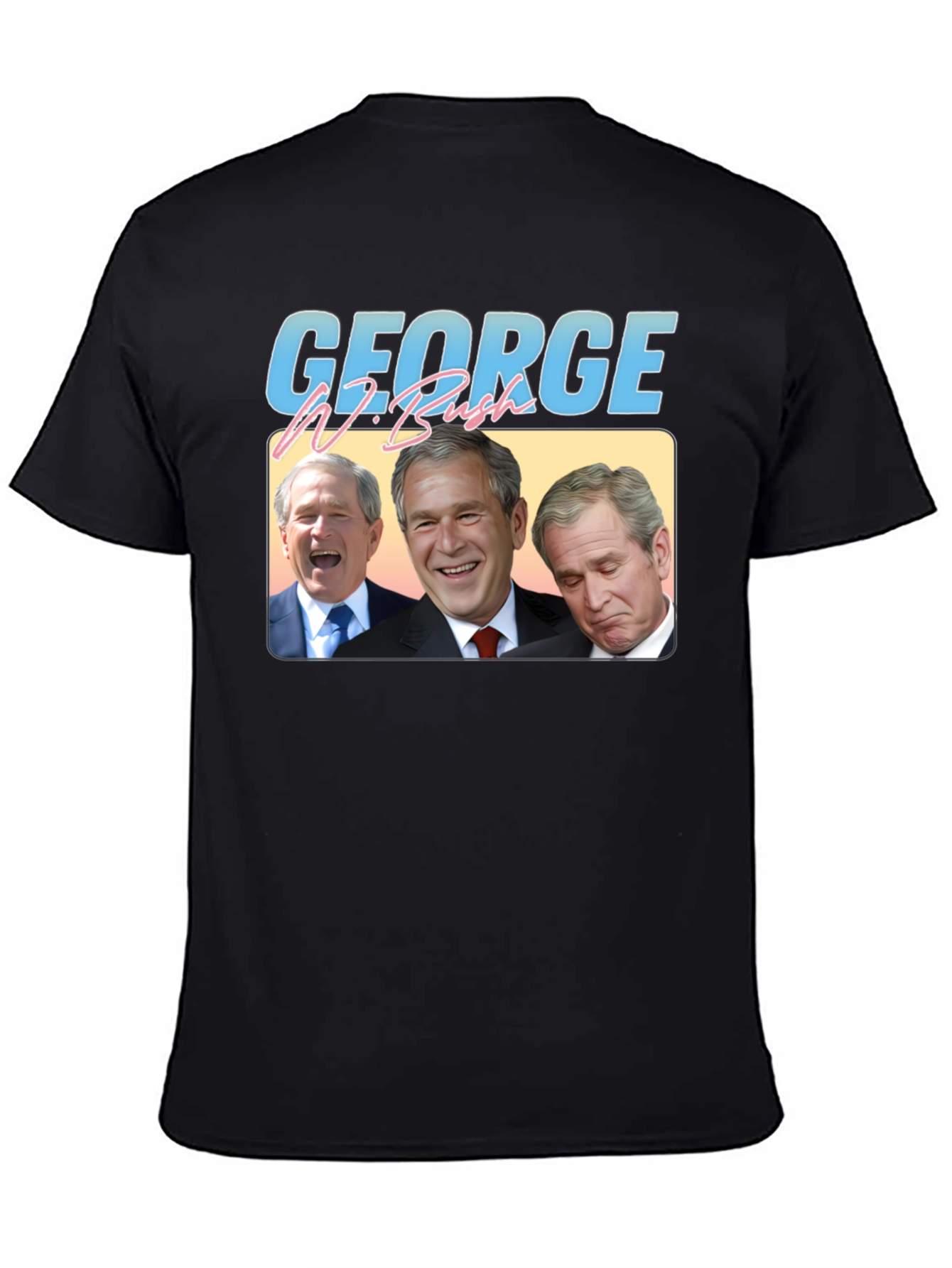 George W. Bush Retro Graphic T-Shirt