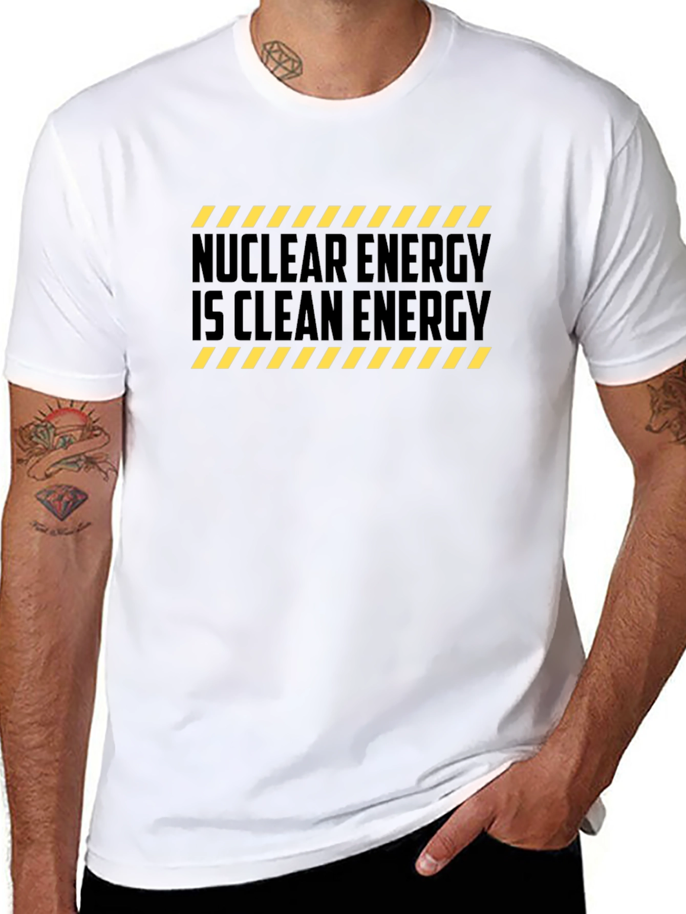 Nuclear Energy Clean Energy Graphic Tee
